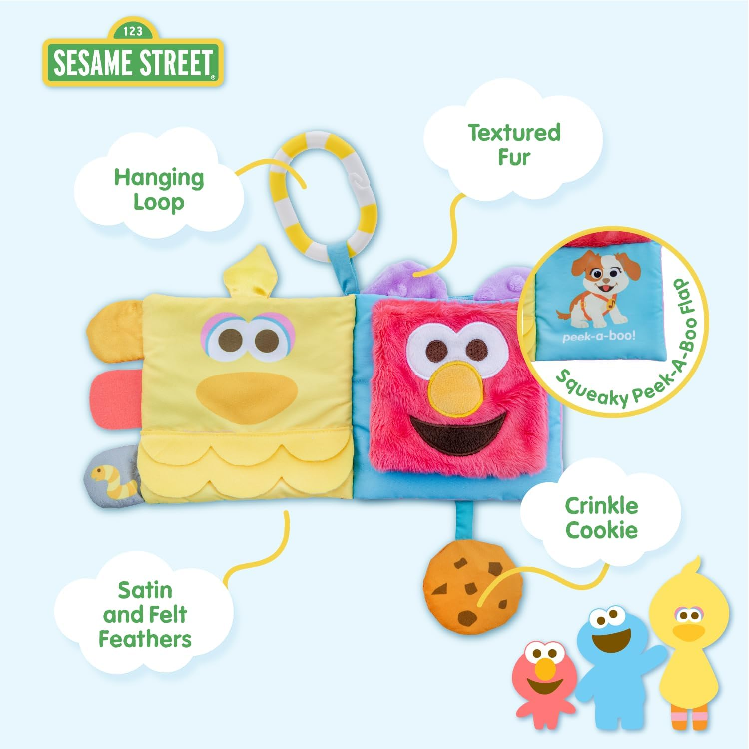 Sesame Street Sesame Street Sensory Soft Book image number 4