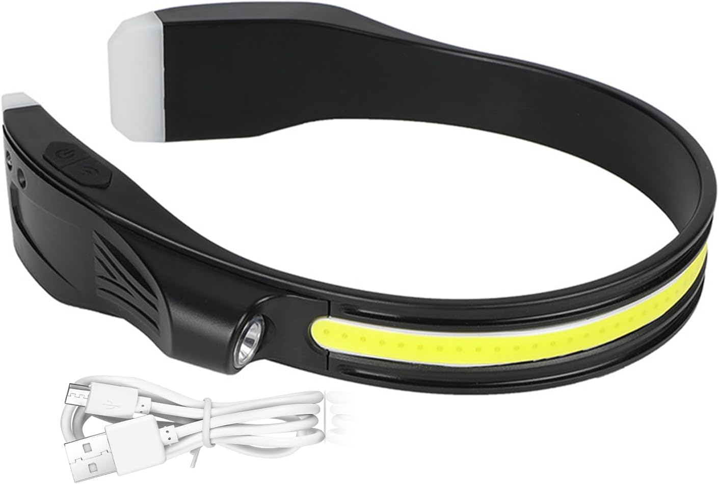 Headlight - LED Sensor Light, Outdoor Headcover, High Lumen Waterproof Beam, Hands- Motion Detection Headlight with Multiple Modes for Camping, Hiking, Power Outage, Night Use image number 6