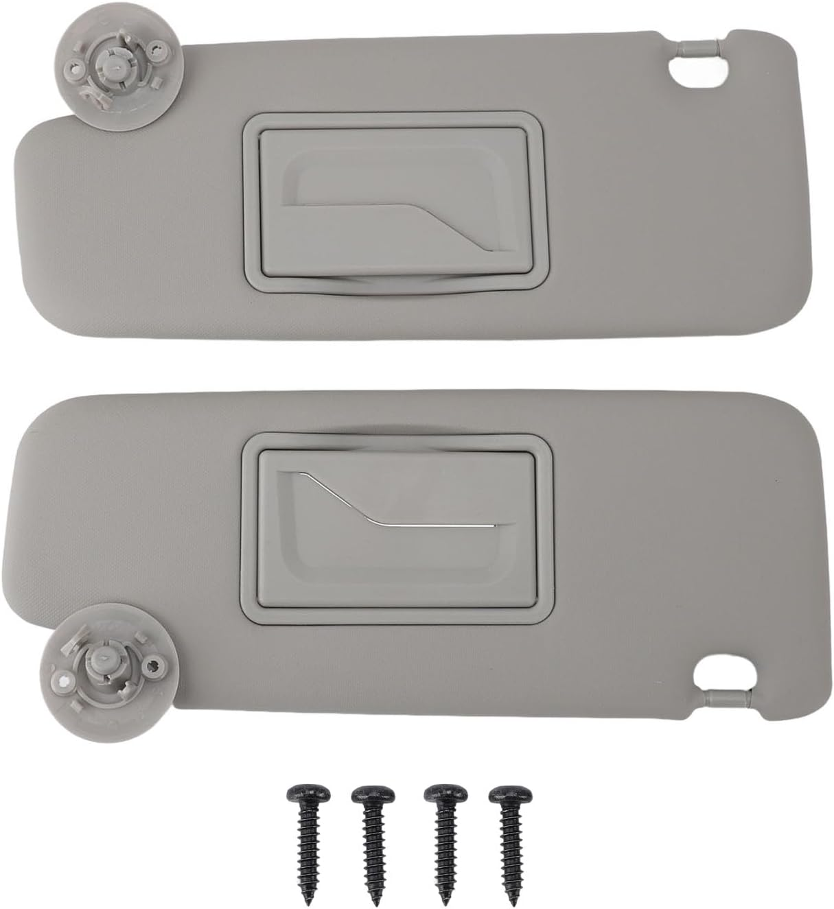 Left Right Sun Visor, Easy Install Scratch Resistant Car Sun Visor 1 Pair for Sonic 2012-2020 image number 2