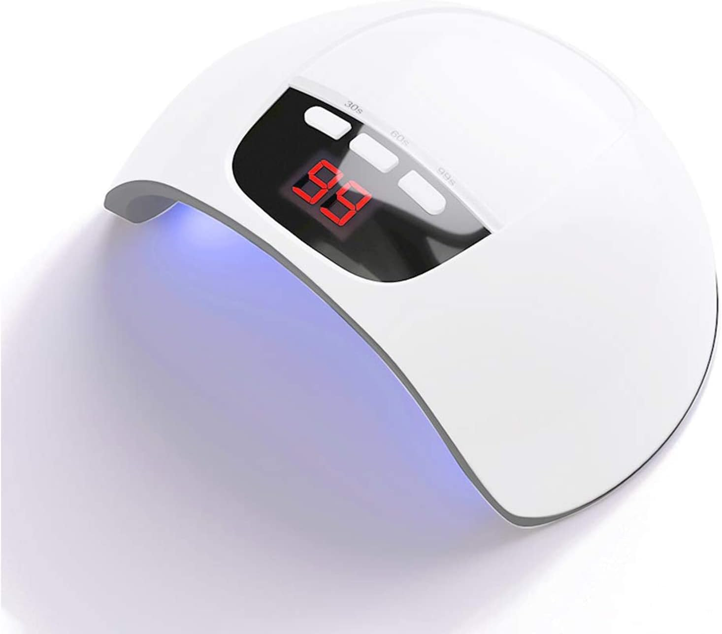 ANGNYA U V Light for Gel Nails, Led Nail Lamp with 3 Timer Setting and Automatic Sensor, Professional Gel Nail Lights Nail Art Manicure Tools for Home and Salon image number 4