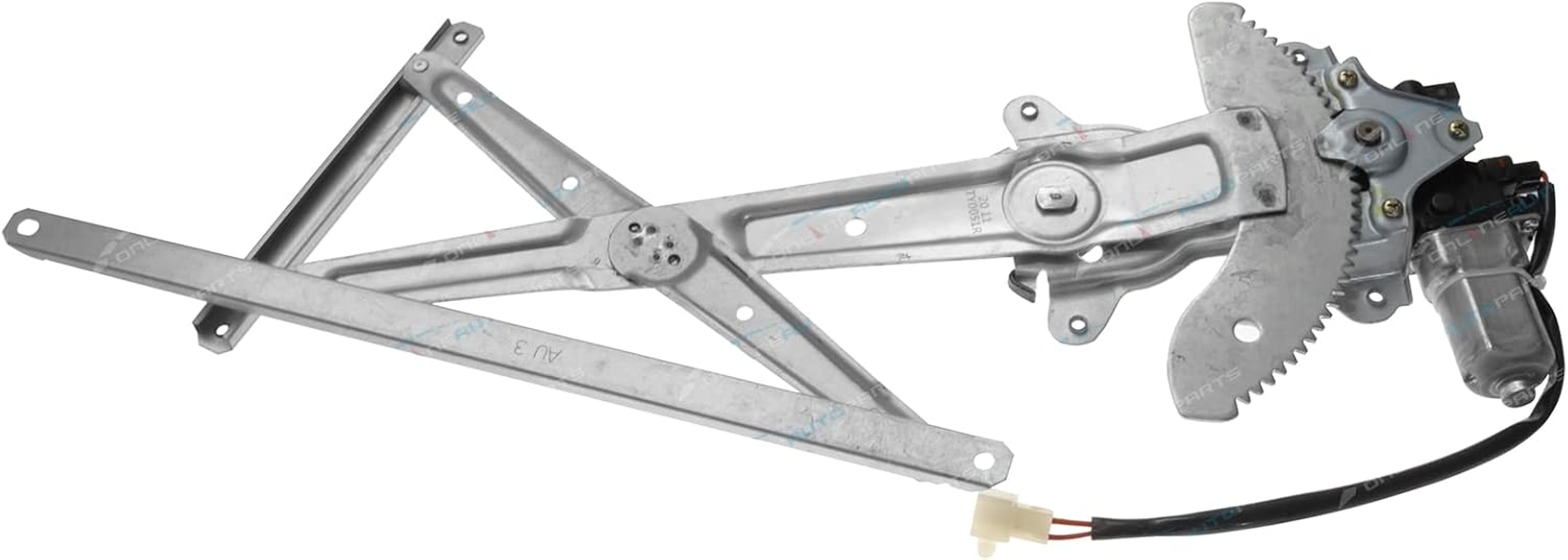 Right Hand Front Electric Window Regulator with Motor for Toyota Landcruiser 80 Series FJ80 FZJ80 HDJ80 HDJ81 HZJ80 HZJ81 1990 1991 1992 1993 1994 1995 1996 1997 1998 RH image number 2