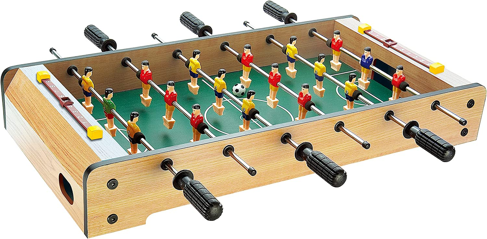 Mini Table Top Football Table for Adults and Kids - Compact Mini Tabletop Soccer Game - Portable Recreational Hand Soccer for Game Room & Family Game Night image number 5