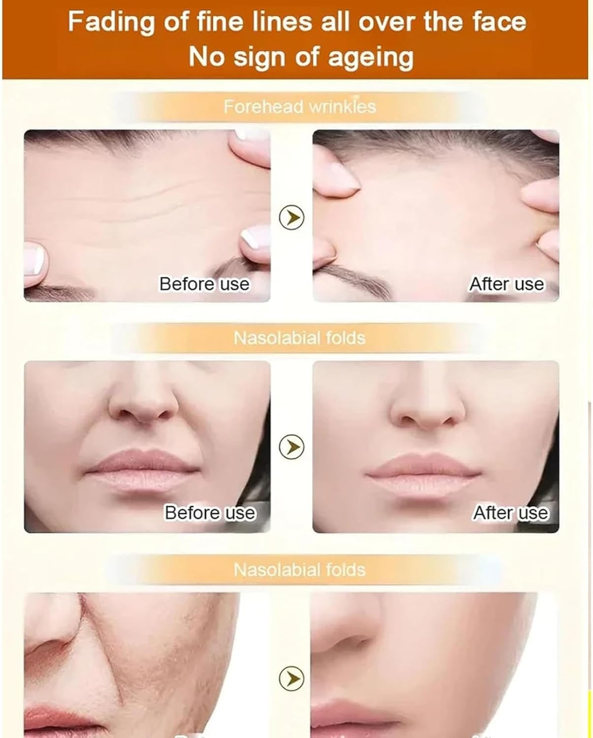 Anti Wrinkle Aging Ginseng Serum,Korean Red Ginseng Anti-Aging Essence,Ginseng Face Serum,Fighting Collagen Loss, Reducing Wrinkles and Improving Sagging - 2Pcs image number 6