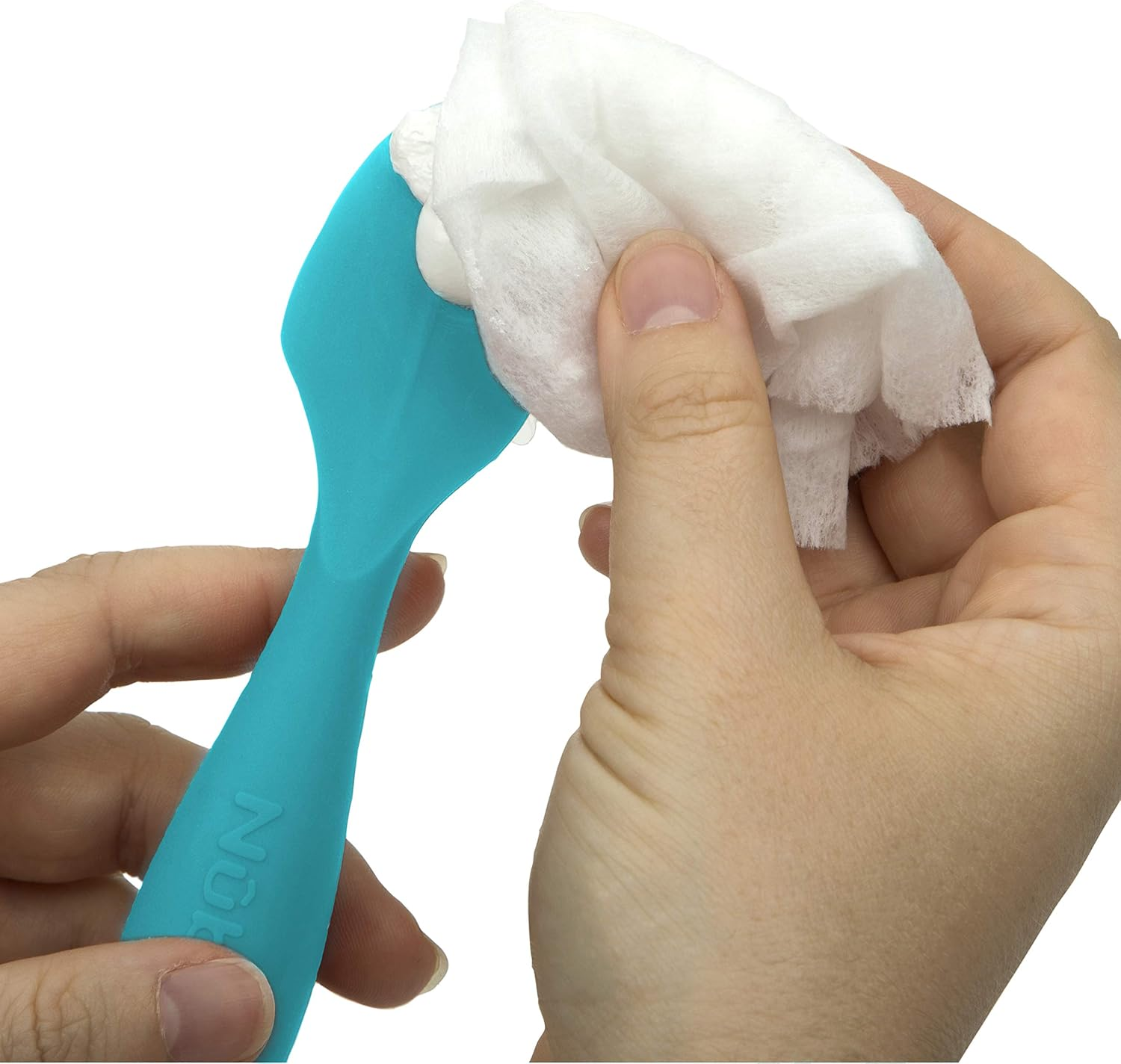 Dr. Talbots Silicone Diaper Cream Brush with Suction Base, Aqua