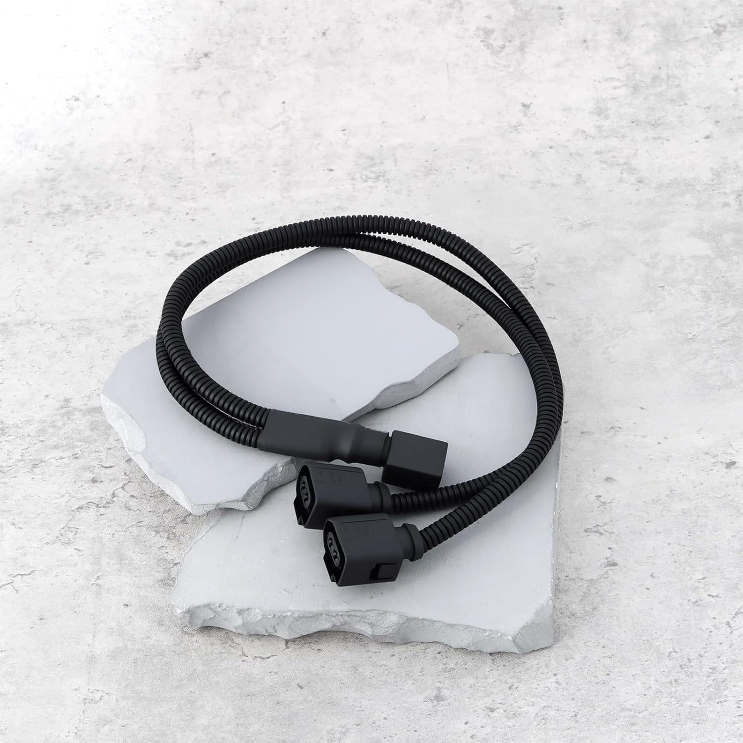 Ecsing Car Horn Speaker Pre-Wired Connector Pigtail Harness Compatible with Audi 4D0971992 image number 1