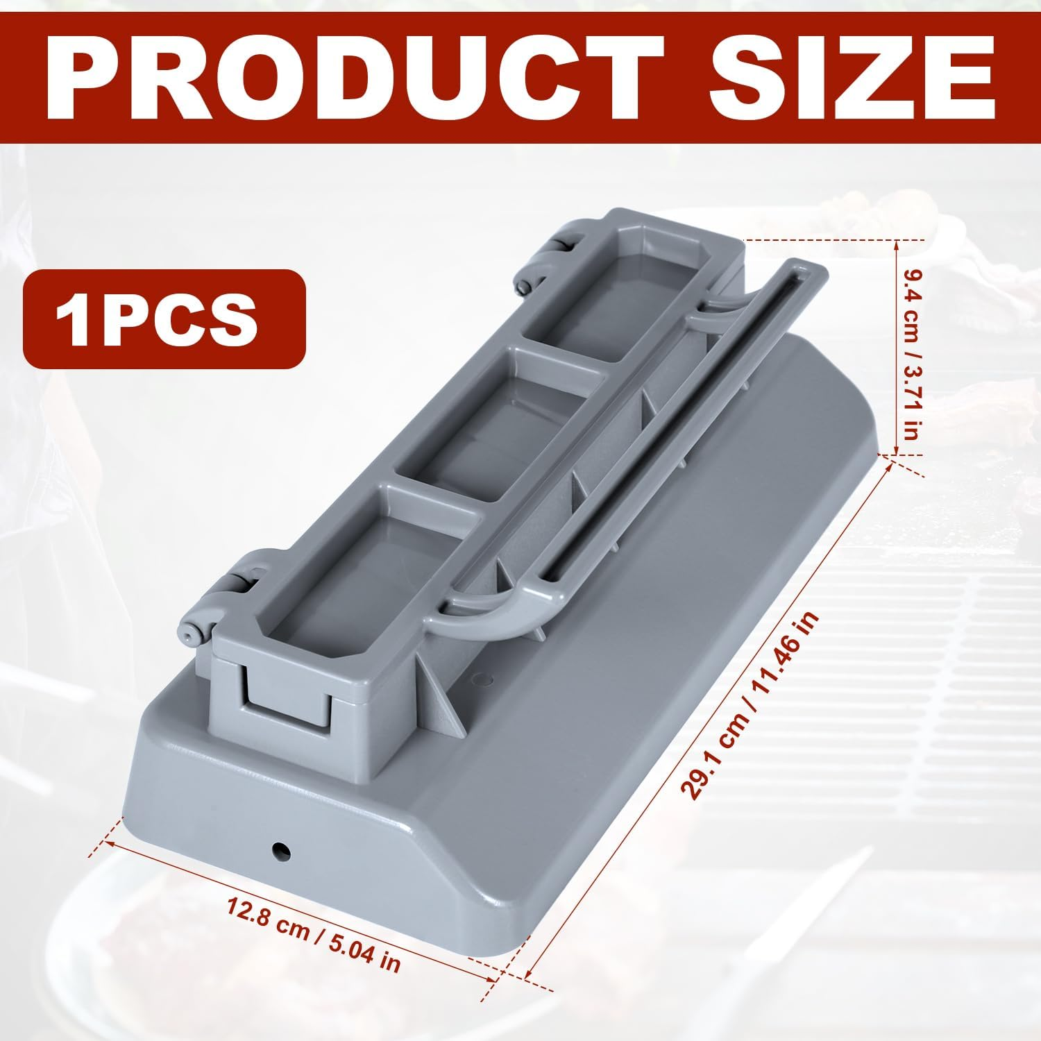 Kebab Maker, Easy Kebab Maker Press Kebab Press Machine Barbecue Skewer Maker Grill Reusable Manual BBQ Kabob Mould Utensils for Handmade Kebab Barbecue Party image number 6