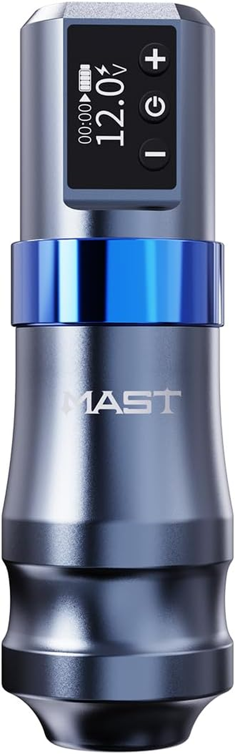 Mast Mini Wireless Pro Tattoo Gun Pen Machine 3.6Mm Stroke Length Mcore Coreless Power Motor Fast Charge Battery Supply (Grey) image number 5