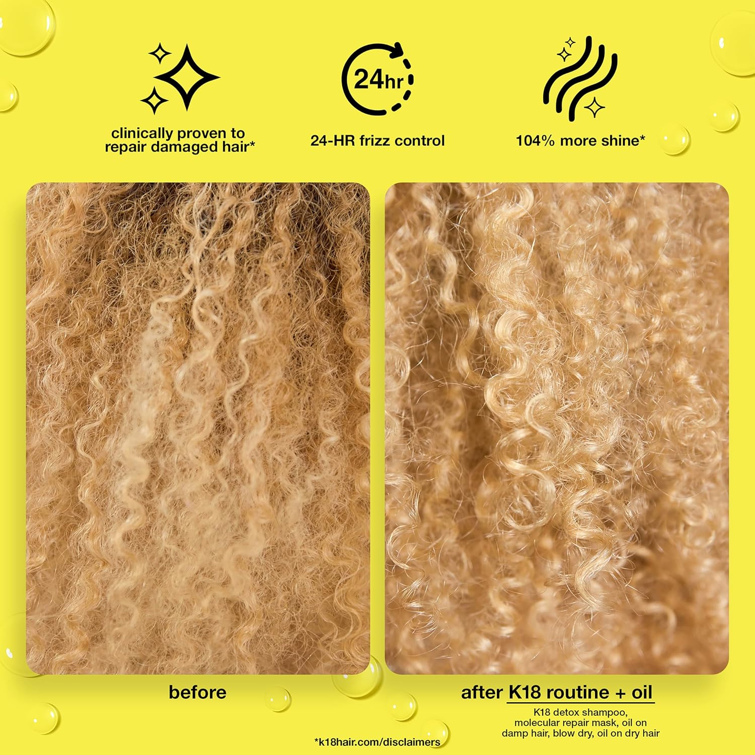 K18 Molecular Repair Hair Oil 10 Ml image number 1