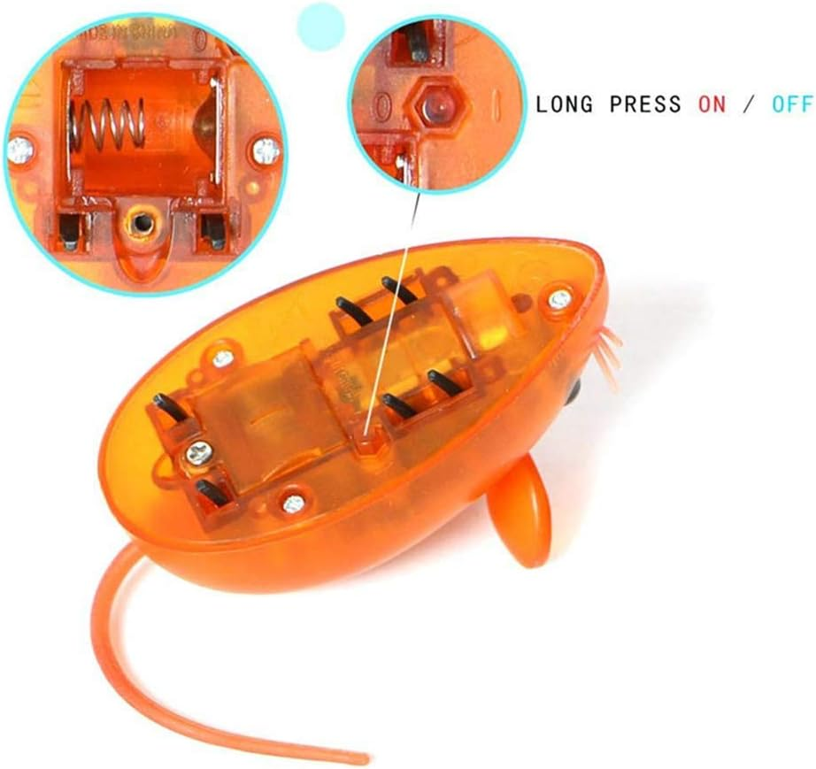 Remote Control Mouse for Cats Kitten Toys for Indoor Cats Toys for Indoor Cats Cat Cat Toys for Indoor Cats Interactive Cat Toys image number 1