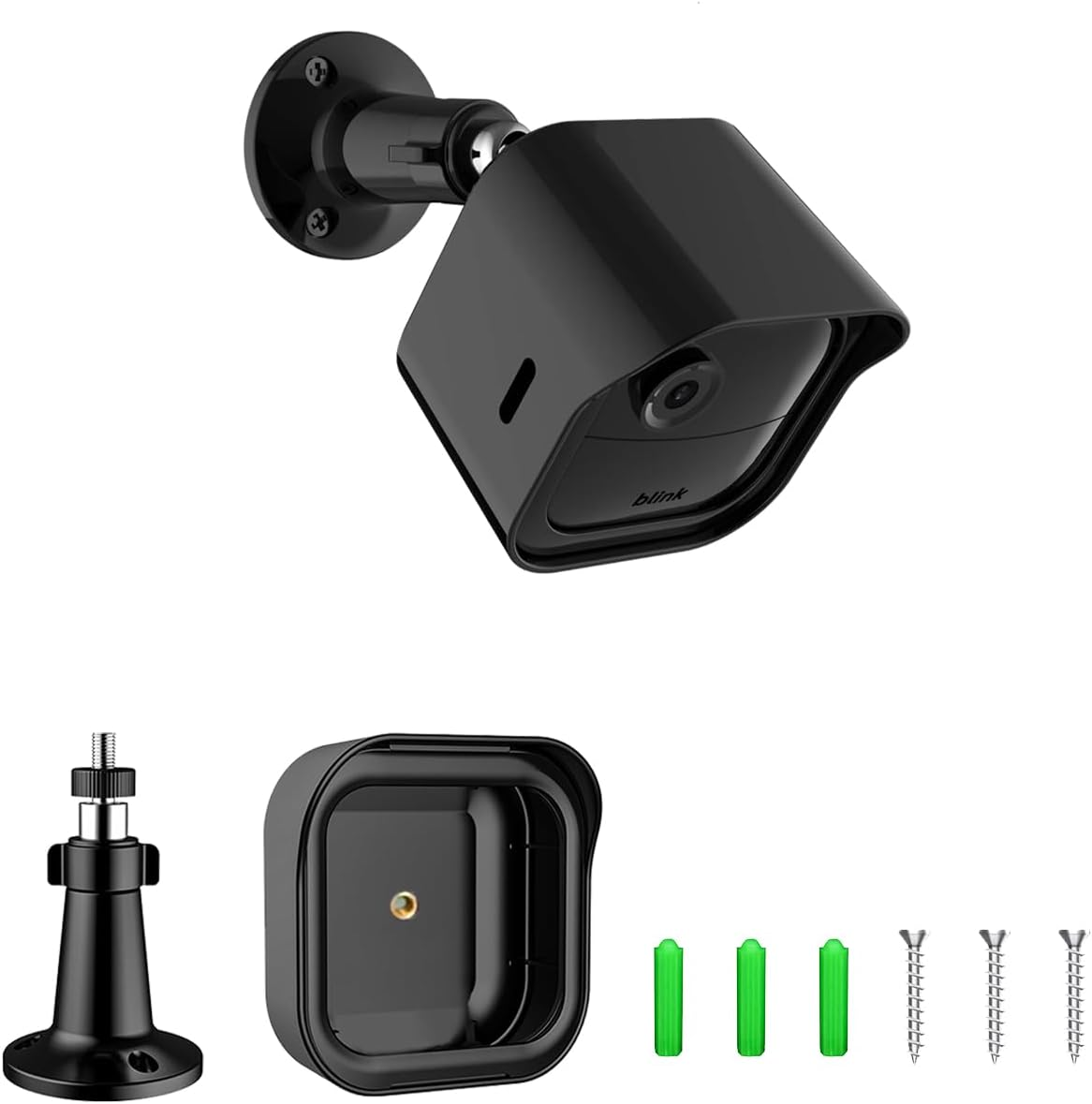 Blink Outdoor Camera Mount, 360&deg; Adjustable Blink Outdoor 4 & 3 Mount - Weatherproof & Robust Blink Camera Wall Mount, Blink Outdoor Camera Mounting Accessories for Indoor & Outdoor, Pack of 3