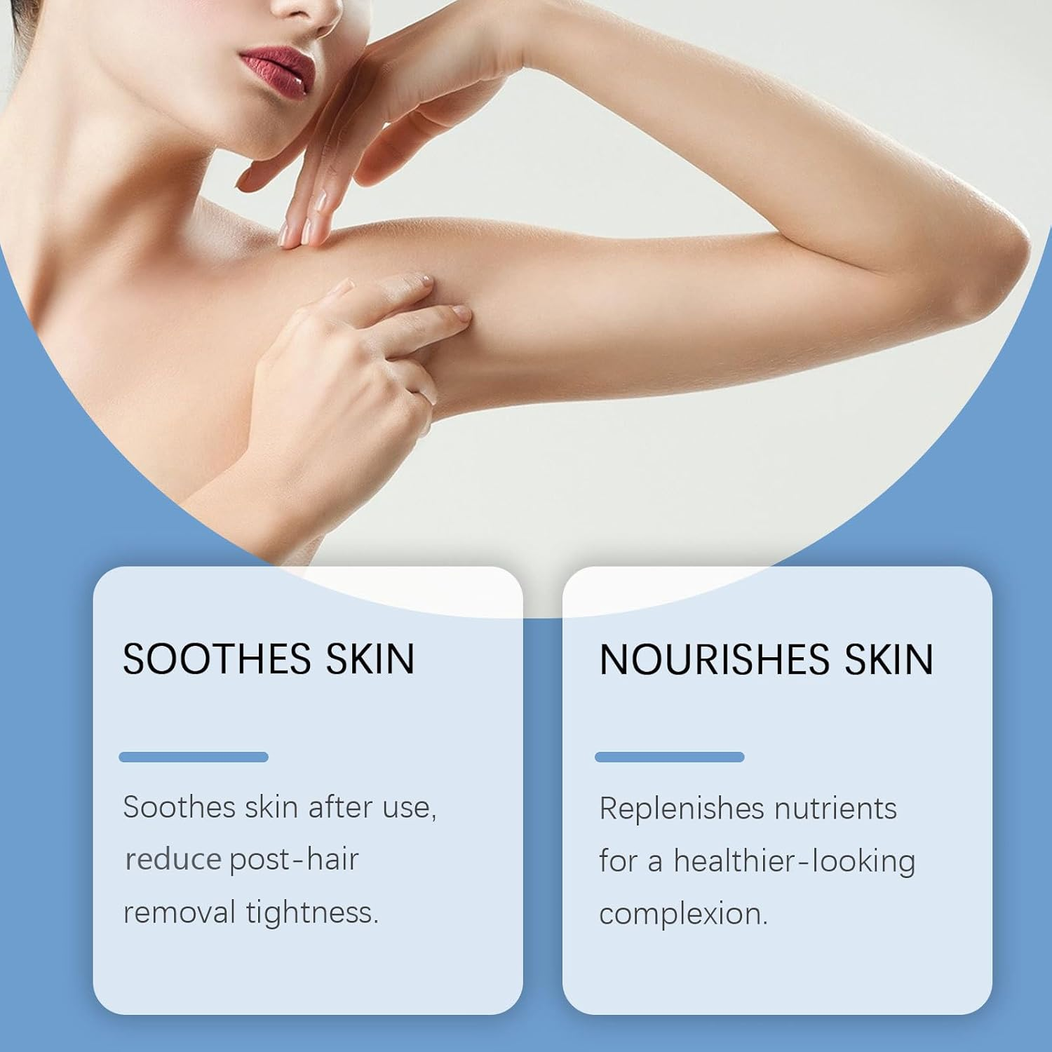 After Shave Oil for Women, Post Shave Soothing Care, Hydrating Serum for Smooth Skin, Body Moisturizing Jojoba Oil Gentle Formulated for Sensitive Skin, Light Texture Easy Absorb (2Pcs) - 4Pcs image number 7