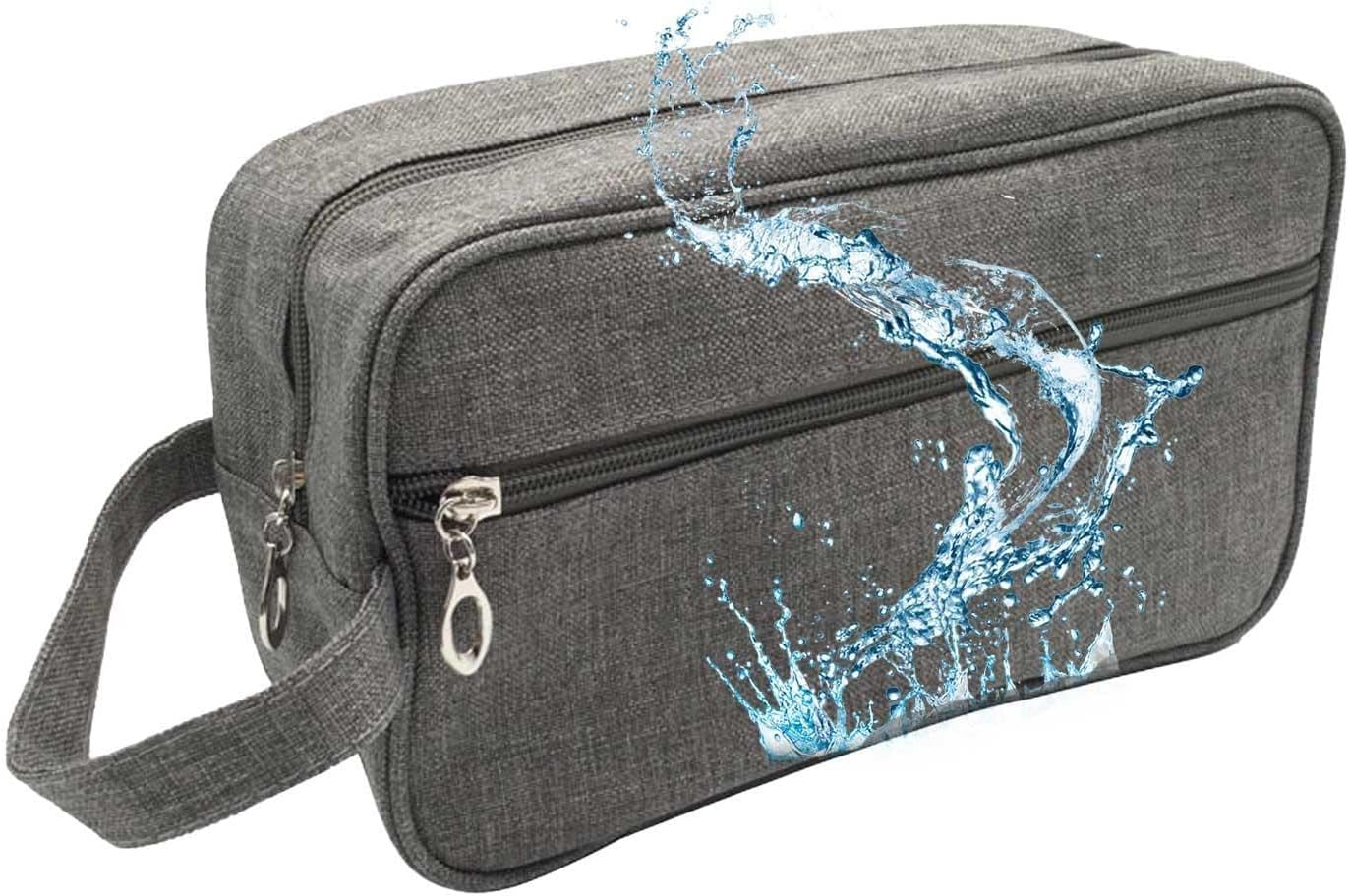 Men Toiletry Bag | Waterproof Cosmetic Travel Bag,Lightweight Toiletries Bag for Men, Shaving Bags with Handle for Toiletries, Brushes, and Tools Seta-Au Seta-Au