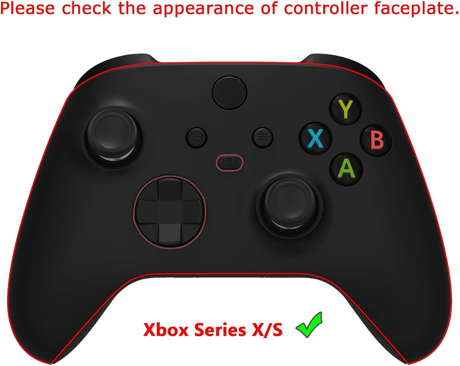 Playvital Sweetheart Kitty Silicone Cover Compatible with Xbox Series X/S Controller with Thumb Grips and Stickers, Soft Rubber Protector with Anti-Slip Grip for Xbox Core Controller - Black