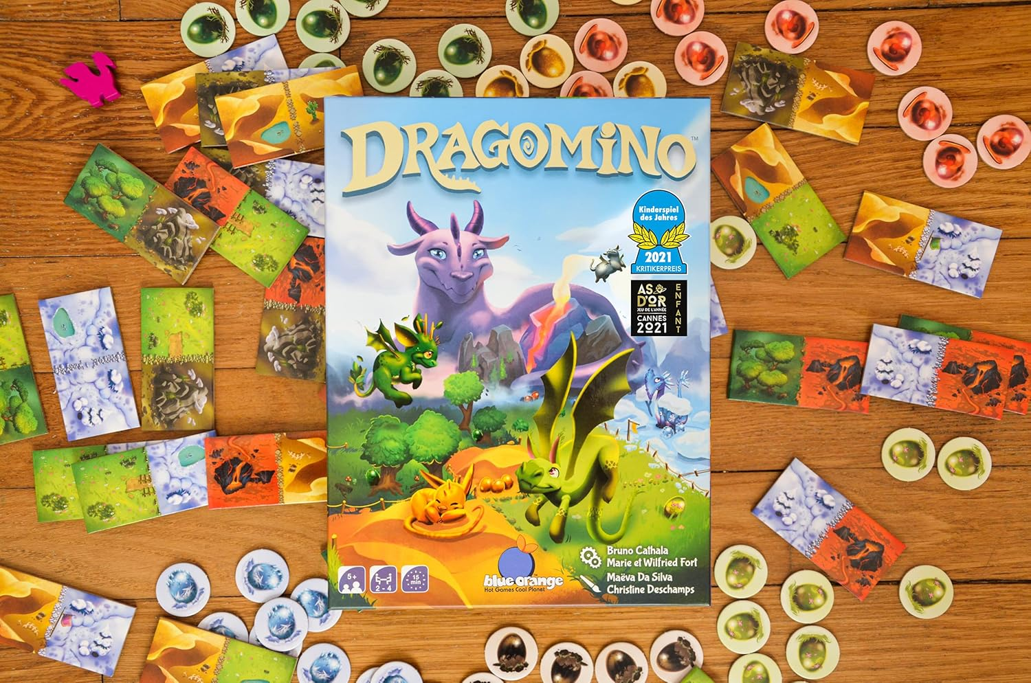 Dragomino | Board Game | Ages 5+ | 2-4 Players | 15 Minutes Playing Time image number 4