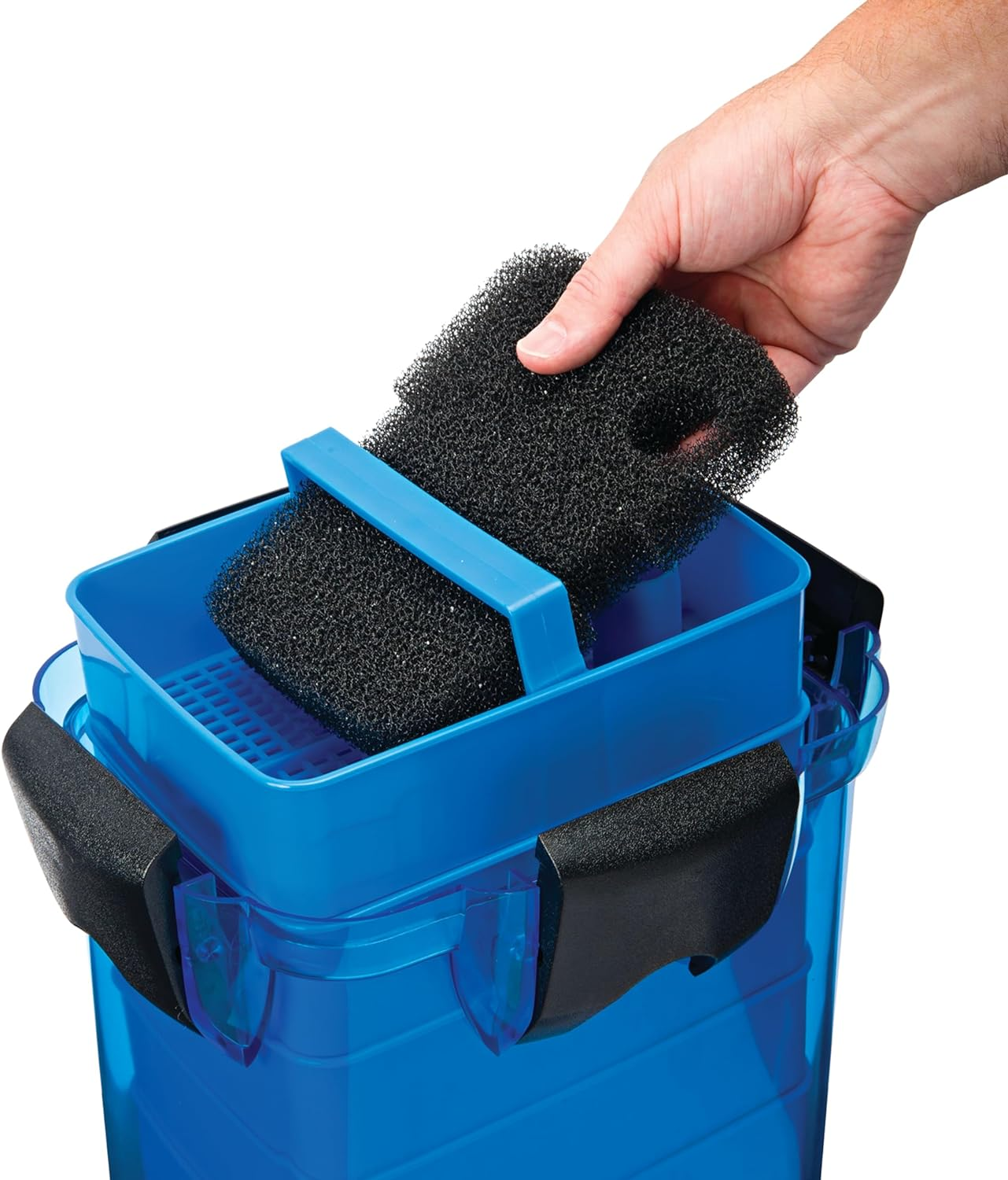 Penn-Plax Cascade 500/350 GPH Canister Filter Aquarium Bio Sponge Replacement; 1 Pack