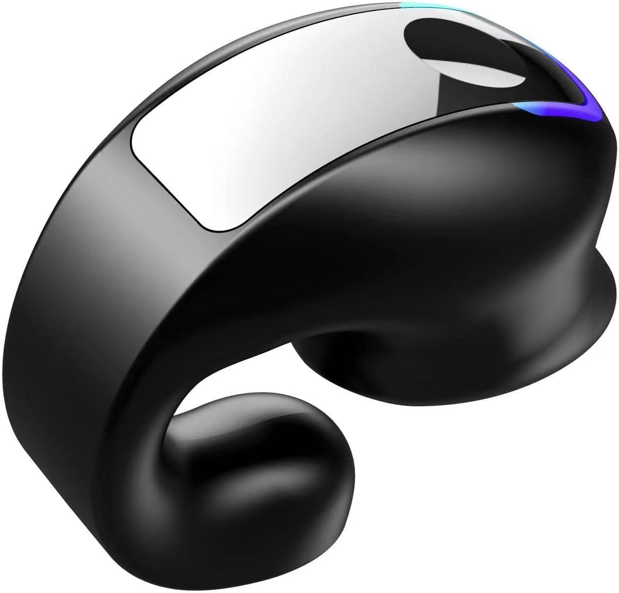 LIWEARE Bluetooth Headphones Sport, 5.3 Wireless Bluetooth Headset Talking Clip-On Headset Long Time Wear without Pain Ultra Long Battery Life (Pink)