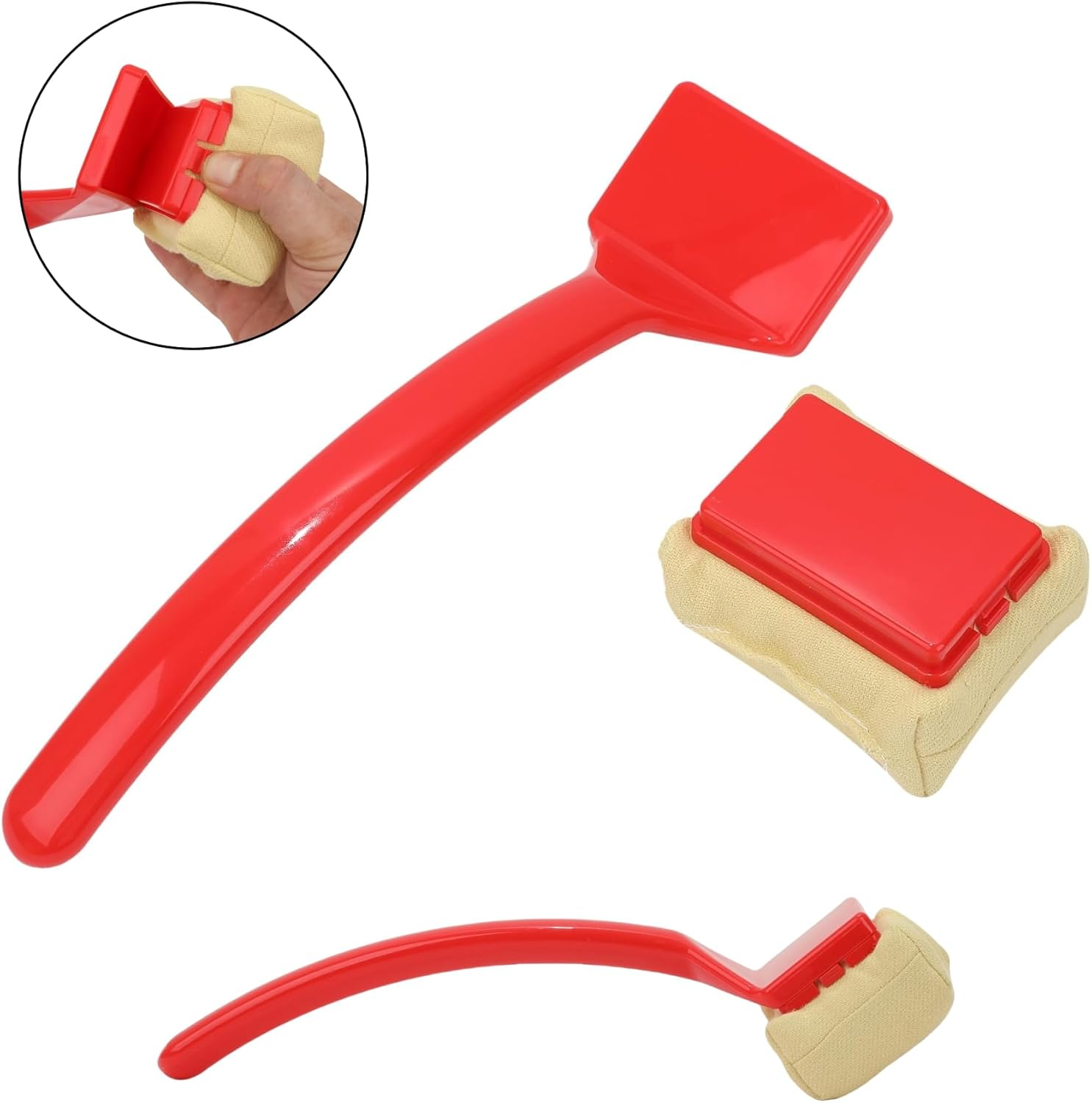 Grill Brush BBQ Scraper Steam Cleaning Bristle Free Heat-Resistant Safe for All Grill Types Cast Iron Stainless Steel Grates Barbecue Cleaner Accessorie Tool