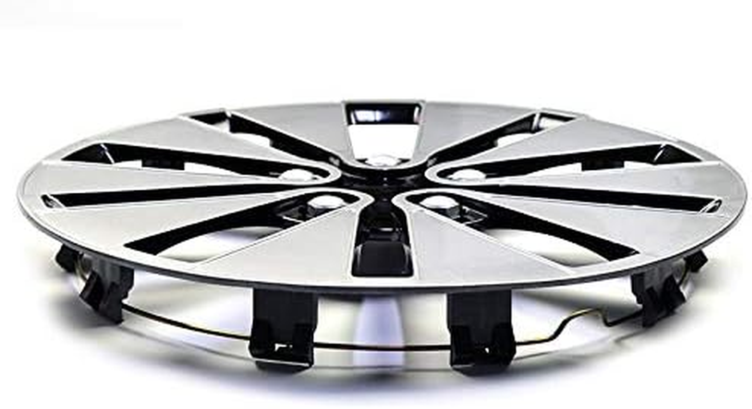 1 Piece 14" Wheel Hub Cap Cover R14 Rim Center Cover 10 Wheel Spoke Clip on Hubcap Center Cap Rims Wheel Trims Set