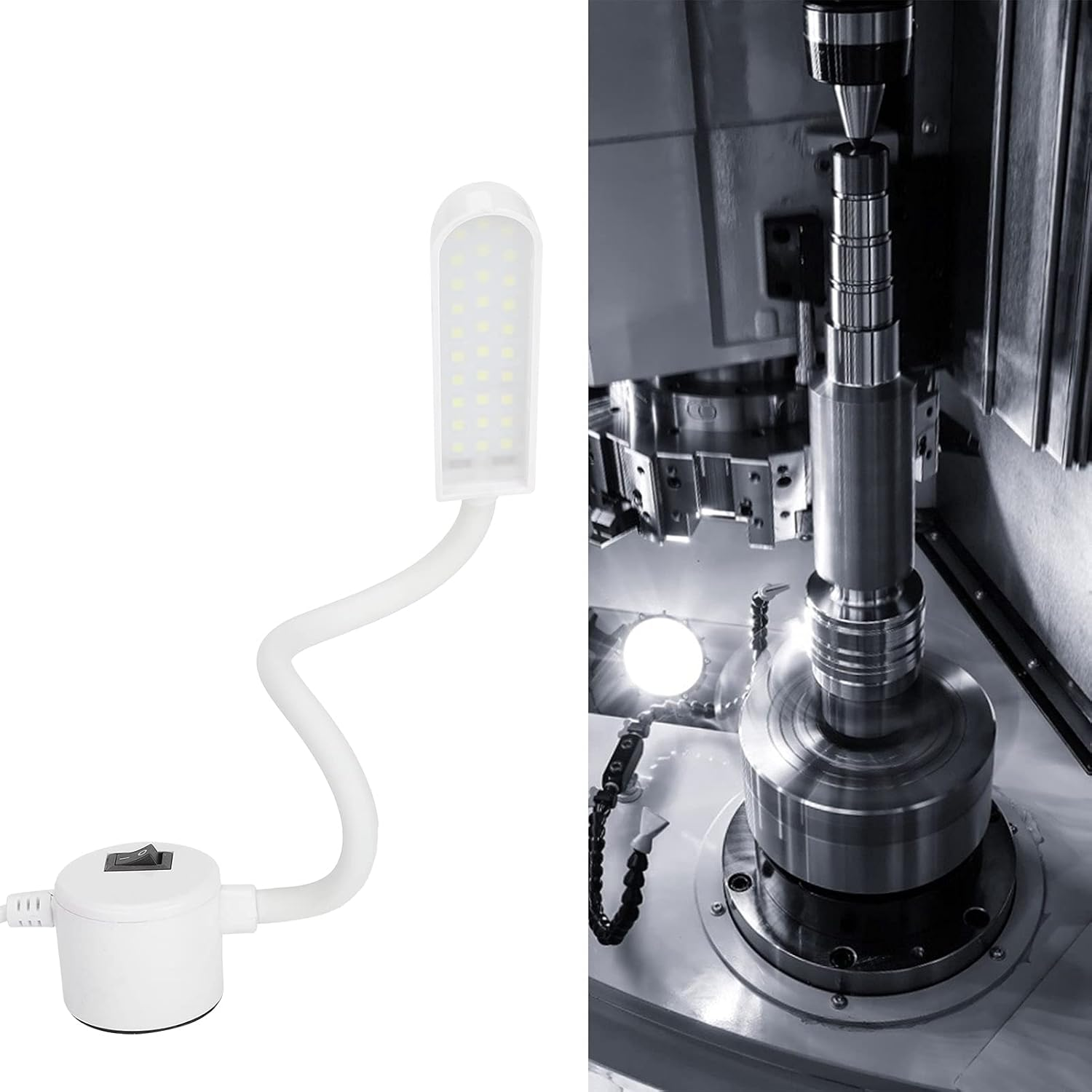 Magnetic Light, Sewing Machine Light Multifunctional Eye Protection with Magnetic Mounting Base for Workbench for Bedroom image number 1