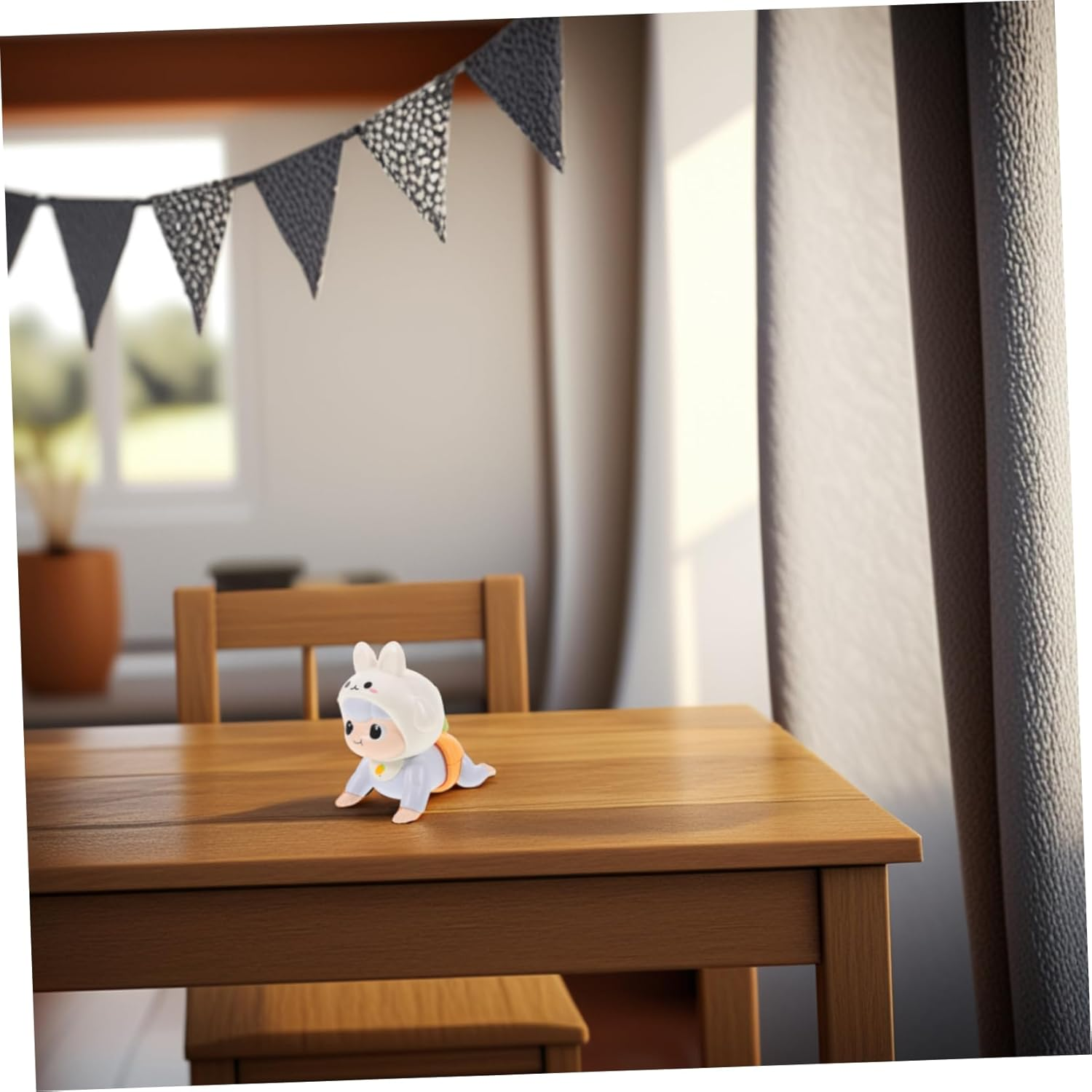 Baby Crawling Guidance Toy Electronic Rabbit Toddlers Encourage Crawling Toy image number 3