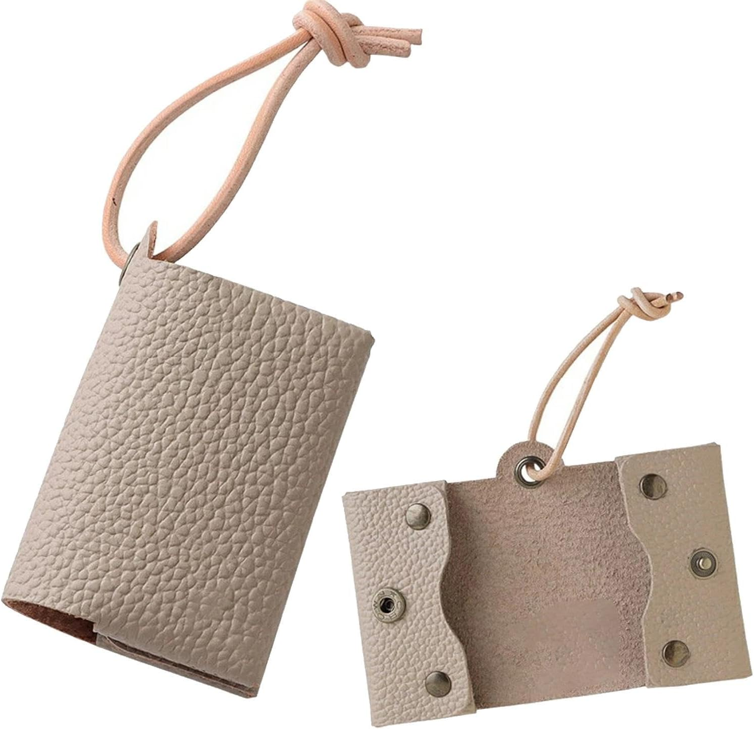 Pocket Tissue Holder PU Leather Case for Wallet, Paper Towel - Dustproof and Waterproof Tissue Holder | Key Organizer Travel Pouch Tissue Bag Elegant Compact & Designed for Family, Friends And