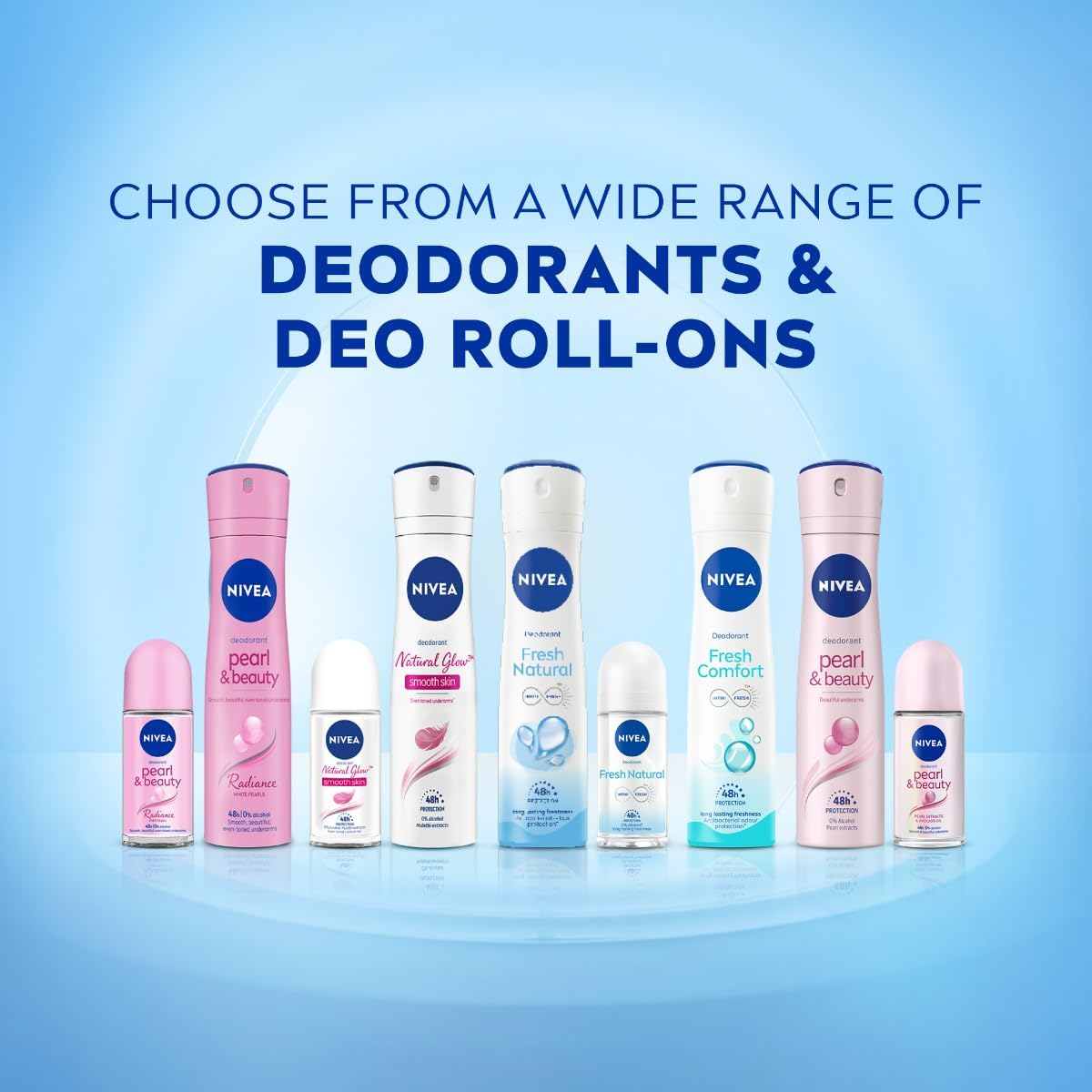 Nivea Fresh Natural Deodorant for Women, 150Ml image number 1