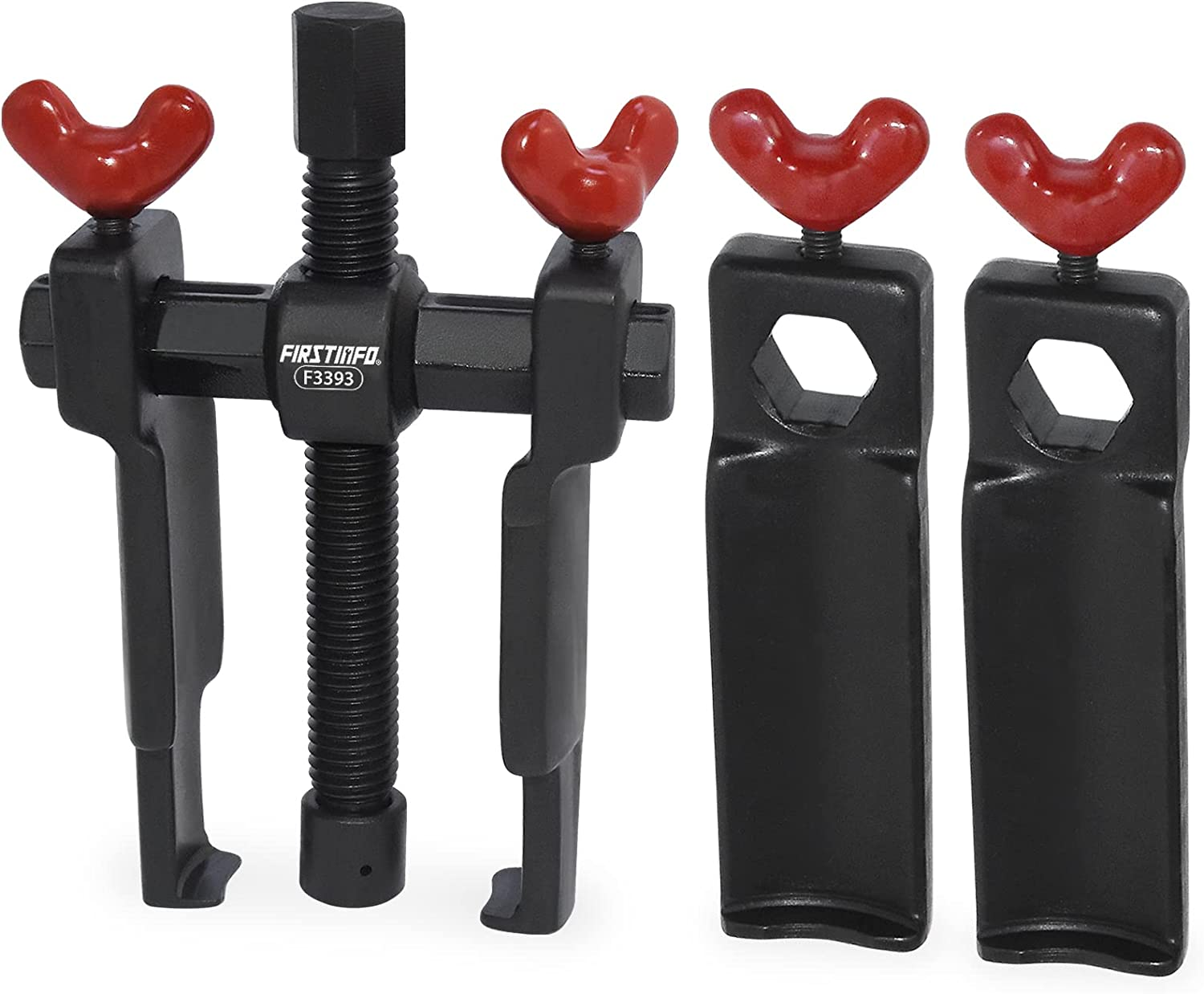 FIRSTINFO F3393 Patented Universal Windscreen Windshield Wiper Arm Puller/Battery Terminal Removal Tool - Heavy Duty, Adjustable, Made in Taiwan