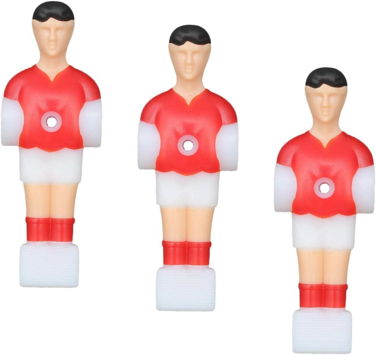 3X Soccer Table Men Player Table Player Foosball Men Replacement Set for Party Playing