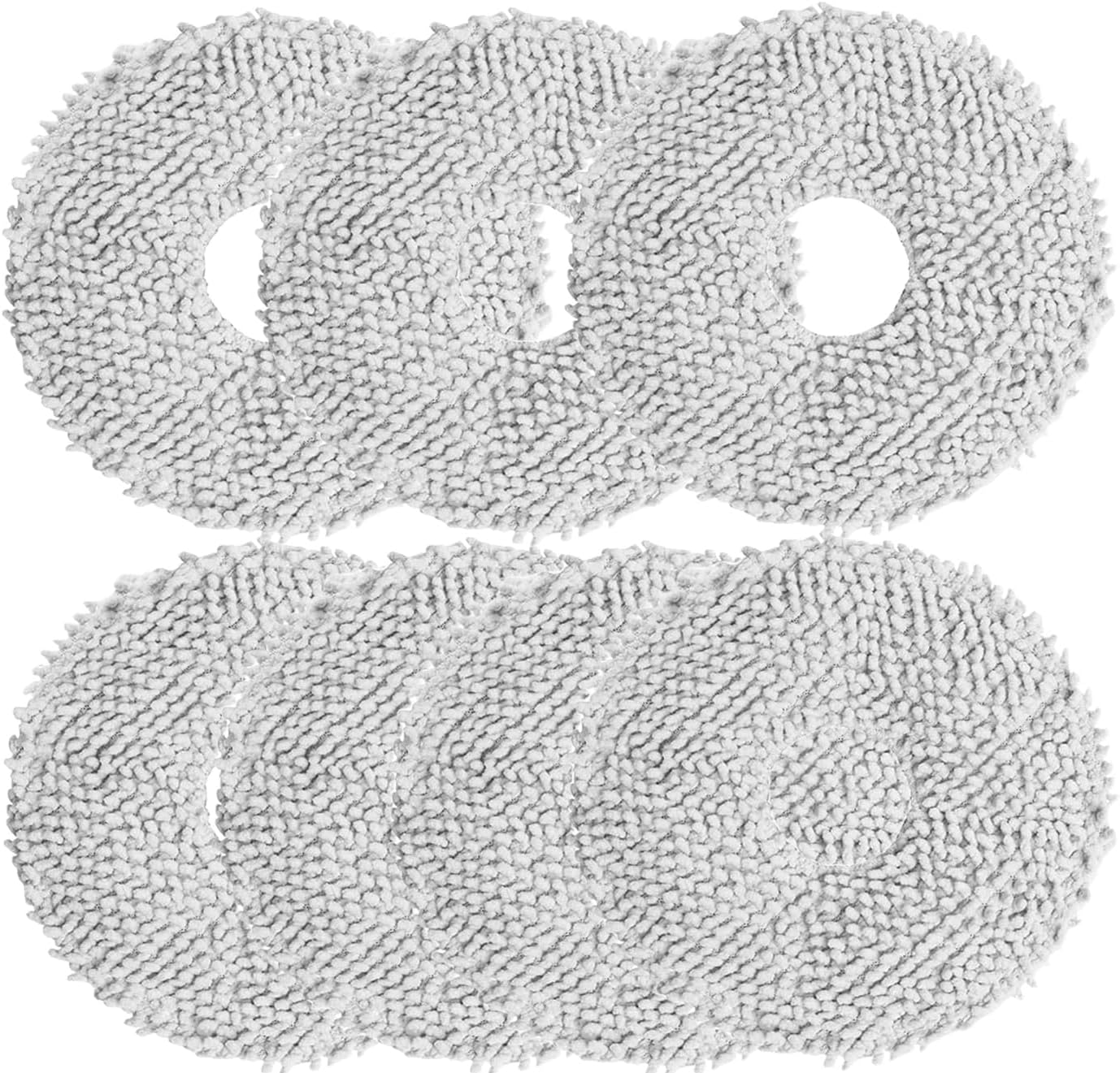 YBVABE Mopping Cloths for Dreame L20 Ultra /X30 Ultra / X40 Ultra/ L10S Pro Ultra /L10S Ultra/Roborock Q Revo/Q Revo Maxv/Q Revo Pro/Xiaomi X10+ Vacuum Cleaner Robots Replacement Microfiber Mop Parts image number 6