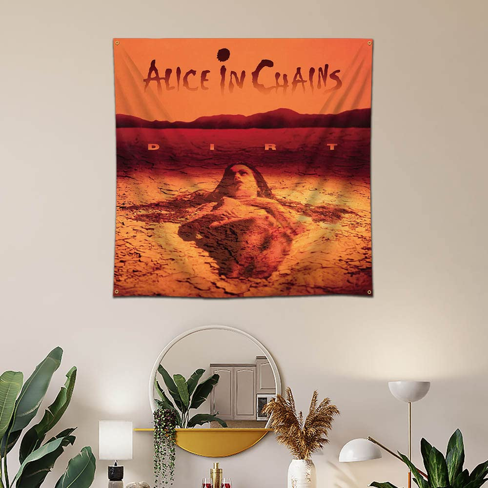 Eksent Rock Music Tapestry Flag BANNER HUGE 4X4 Ft Fabric Poster Tapestry Flag Album Cover image number 2