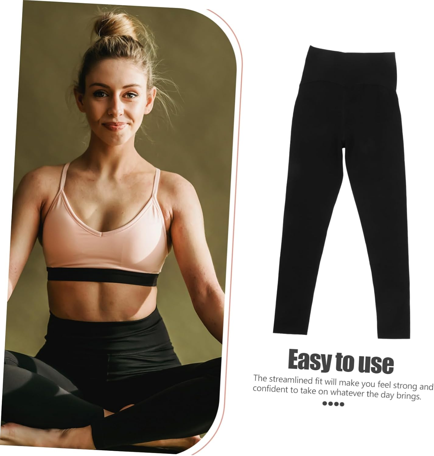 Healeved Maternity Compression Leggings for Pregnant Women High Waist Yoga Pants XL Versatile for Daily Activities Yoga Comfort during Pregnancy image number 1