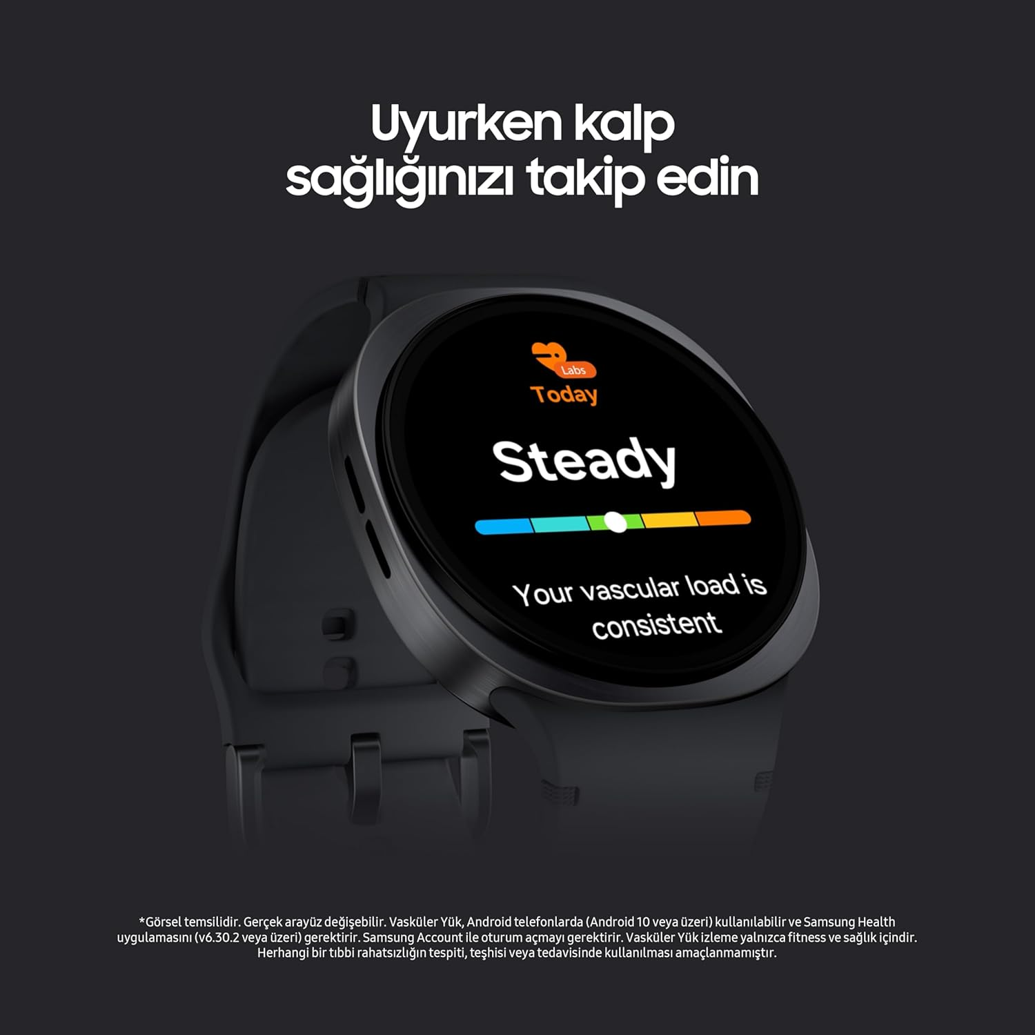 Samsung Galaxy Watch8 Dark Grey, Bluetooth, 44Mm Smart Watch (Samsung Turkey Guaranteed) image number 1