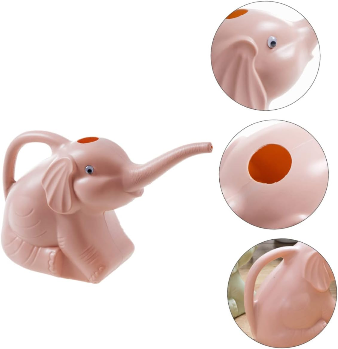 MERRYHAPY Watering Pot and Flower Potted Watering Can for Home Gardening 3Pcs Set with Long Spout PVC Material Garden Supply for Indoor and Outdoor Use Efficient and Easy Handling image number 4