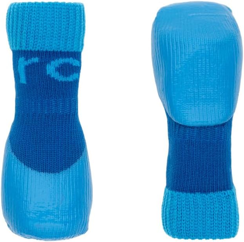 RC Pet Products Sporty Pawks Anti-Slip, Stylish, Functional, Protective Dog Socks | X-Small, Electric Blue/Cyan image number 2