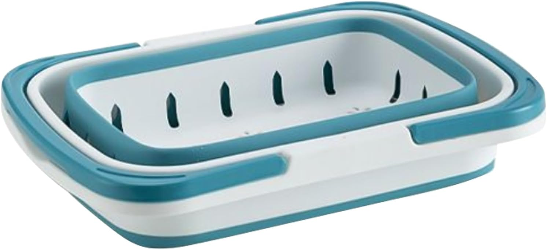 Foldable Shower Basket - 11.02 Inches Bathroom Toiletries Baskets for Home and Gym, Portable Design with Handle, Adorable Travel Storage for Toiletries, Apartment, RV, Camping