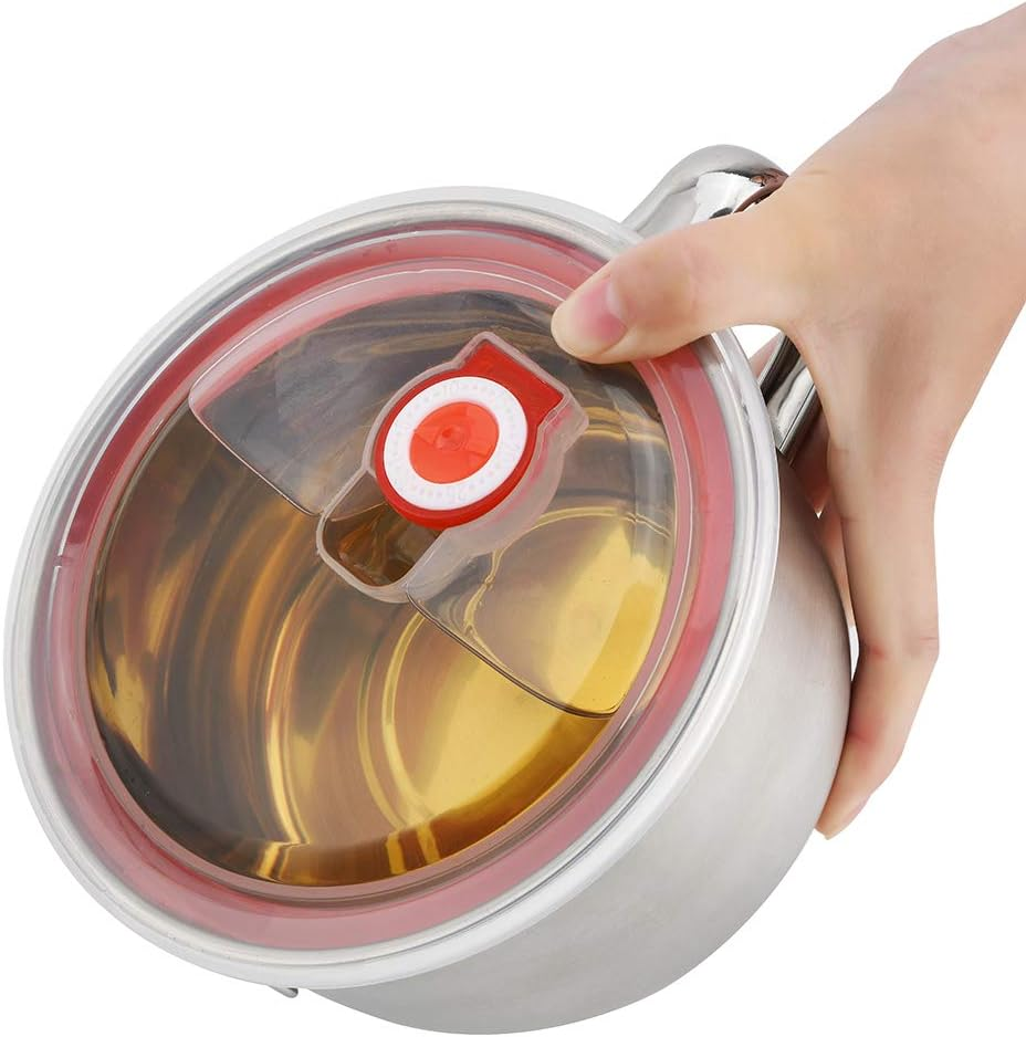 Mirenlife 18/8 Stainless Steel Leak Proof Food Storage Container with Handle and Lid, Snack Bowl, Stainless Steel Bento Lunch Box, Soup Bowl, Noodle Pot, Ramen Cooker, Induction Cooker Directly image number 6