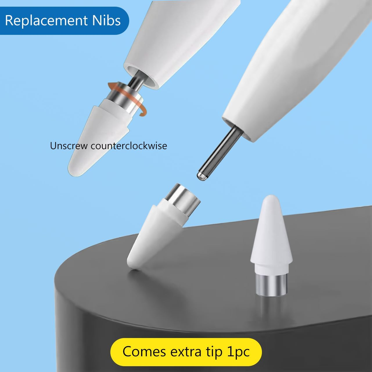 Active Stylus Pen Universal for Android/Ios Touch Screen Device, Upgraded Stylus Pen Rechargeable Stylus for Samsung/Ipad/Lenovo Tablet [Magnetic] [Touch Switch] [3 LED Indicator] (Pink) - White image number 4