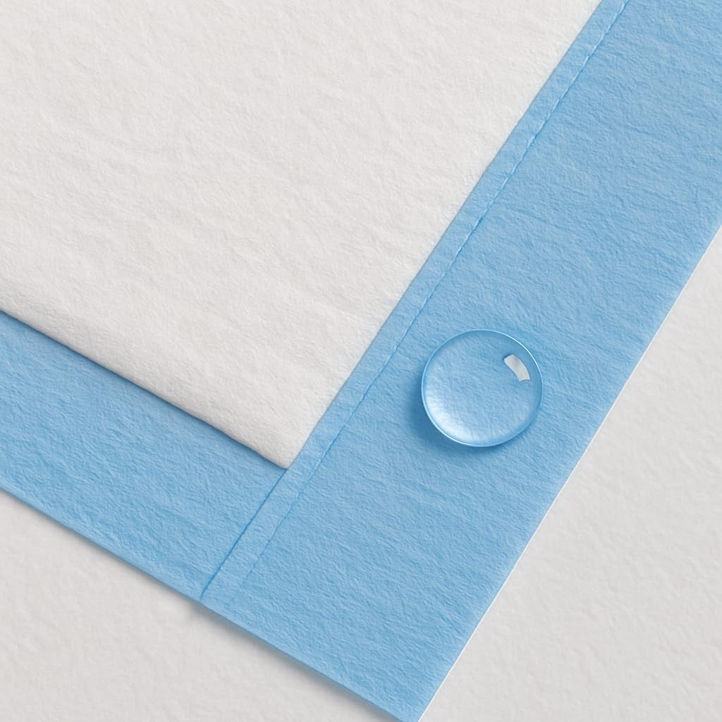 Premium Baby Changing Pads &ndash; Pack of 100 Disposable, Leakproof & Ultra Absorbent Nappy Change Mats | Soft, Hygienic & Travel-Friendly Baby Changing Pad Liners for Crib, Car, Daycare & On-The-Go image number 2