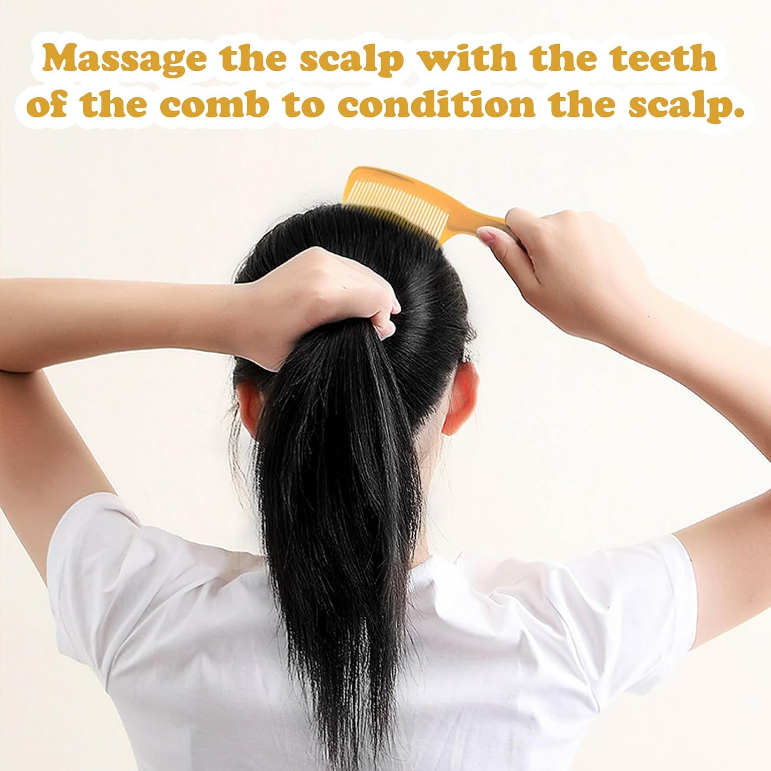 BSITSSS 10 Pieces Hair Comb, Anti-Static Tail Comb Set, Plastic Wide Tooth Comb, Hairdressing Comb, Hair Parting Comb, Combs for Women Men, Combs Multipack for Long Wet Thick Curly All Type Hair image number 3