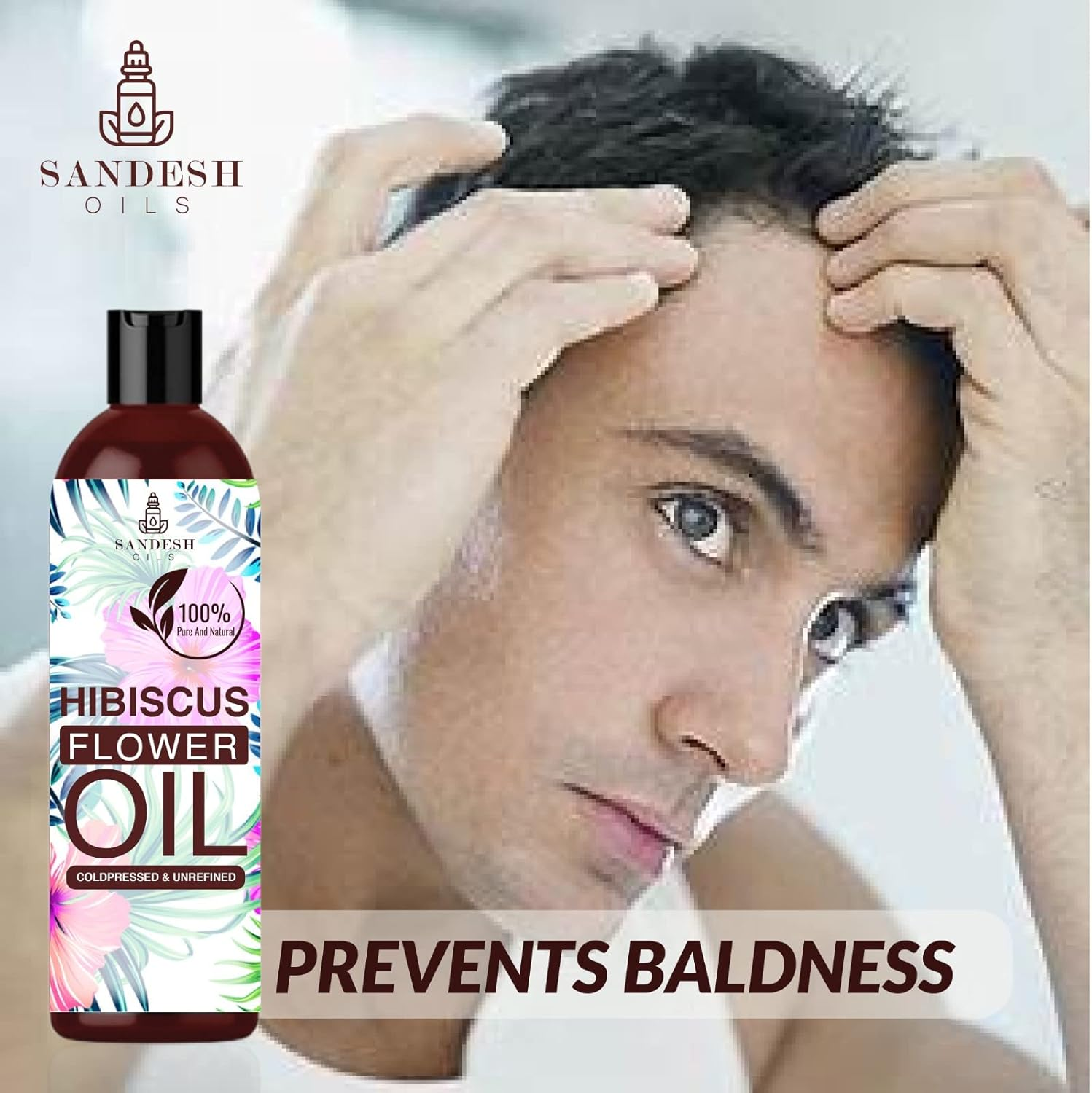 Sandesh Oils Hibiscus Oil Pure & Natural Virgin Unrefined for Hair & Skin (Gudhal Ka Tail) (250Ml) (STANDARD 250ML, HIBISCUS OIL) image number 2