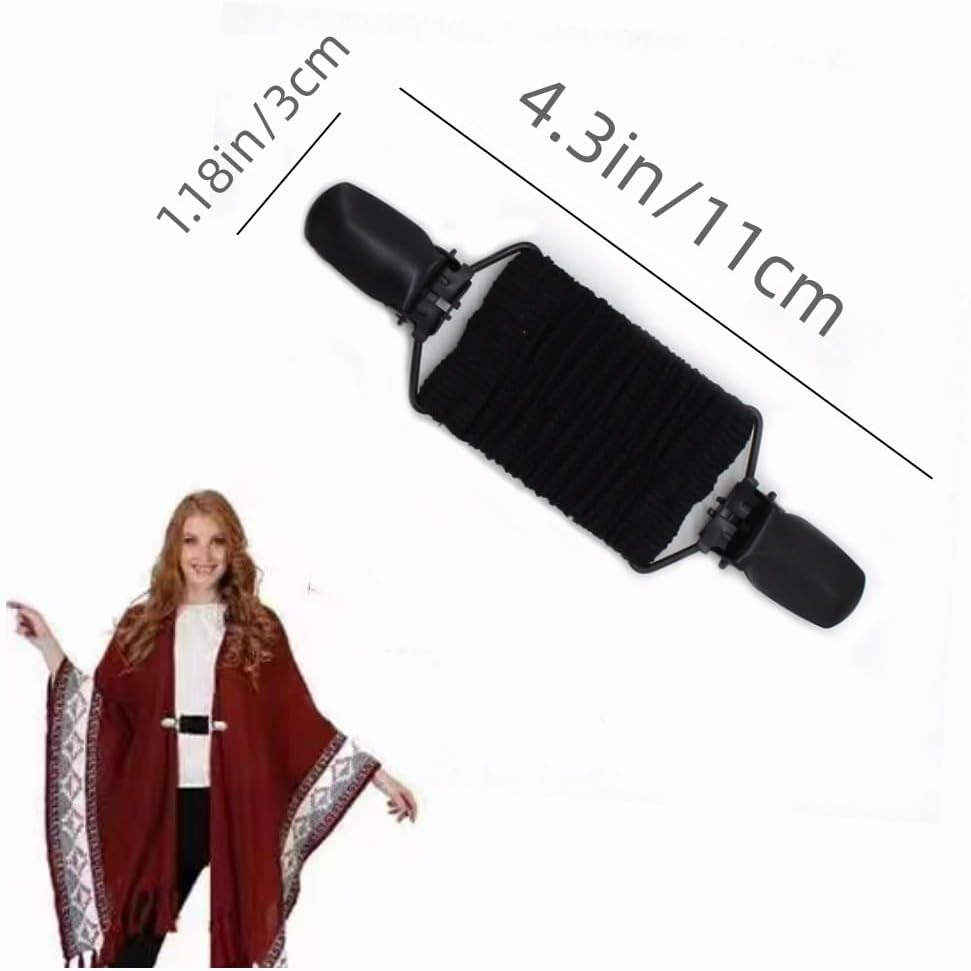 Dress Cinch Clip, 2 Pcs Sweater Clips Shawl Cardigan Collar Clips Scarf Clip Elastic Dress Clips Back Cinch for Women image number 2