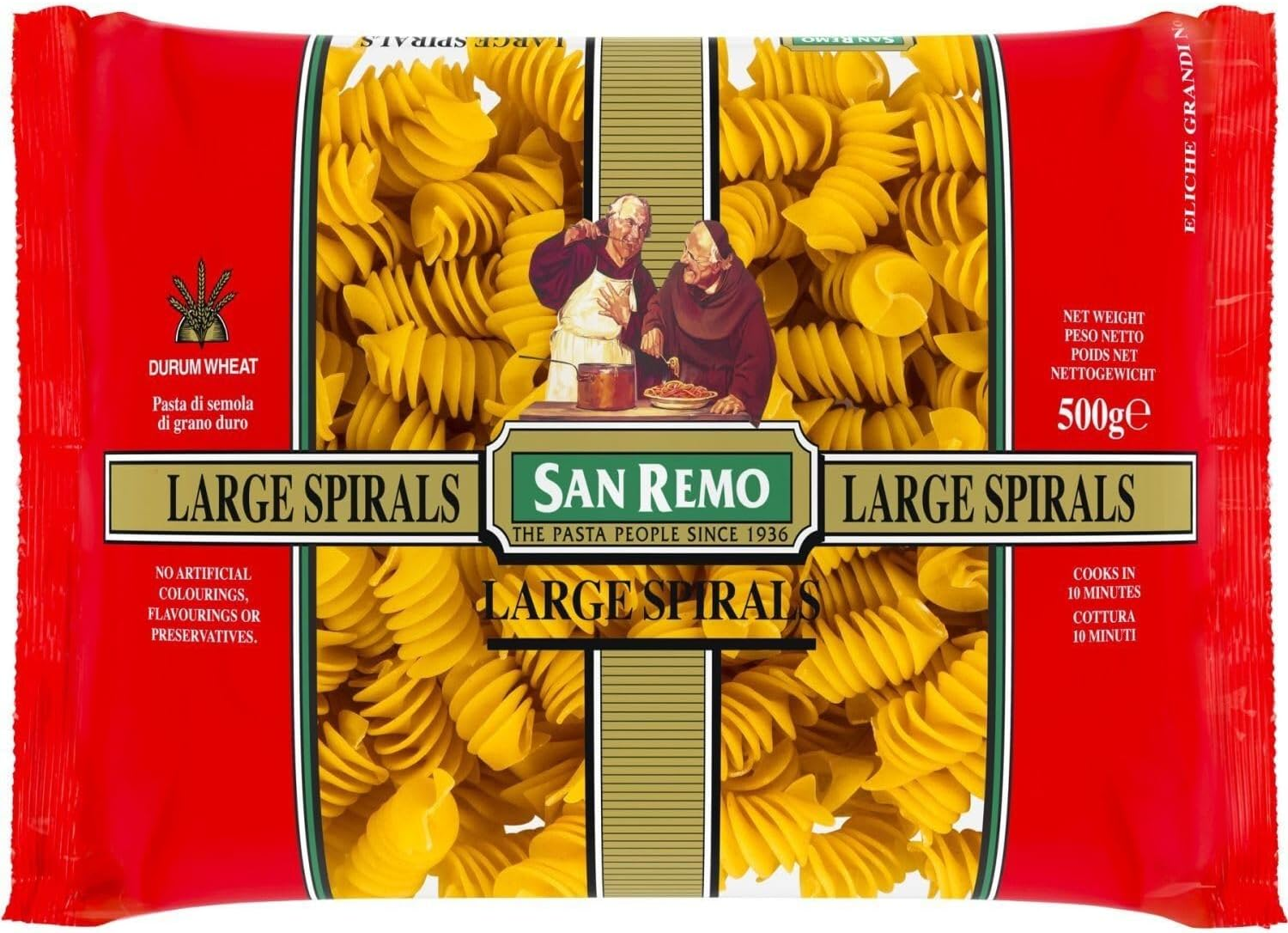 San Remo San Remo Large Spirals, 500 G, No Flavor image number 6