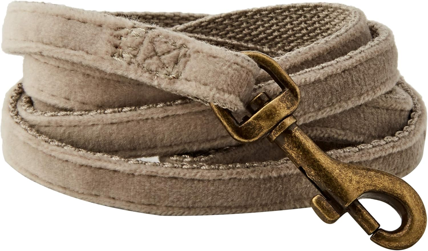 Beeztees K&Bz Belt Dog Velura, Grey, 120 X 10 Mm 2000 G