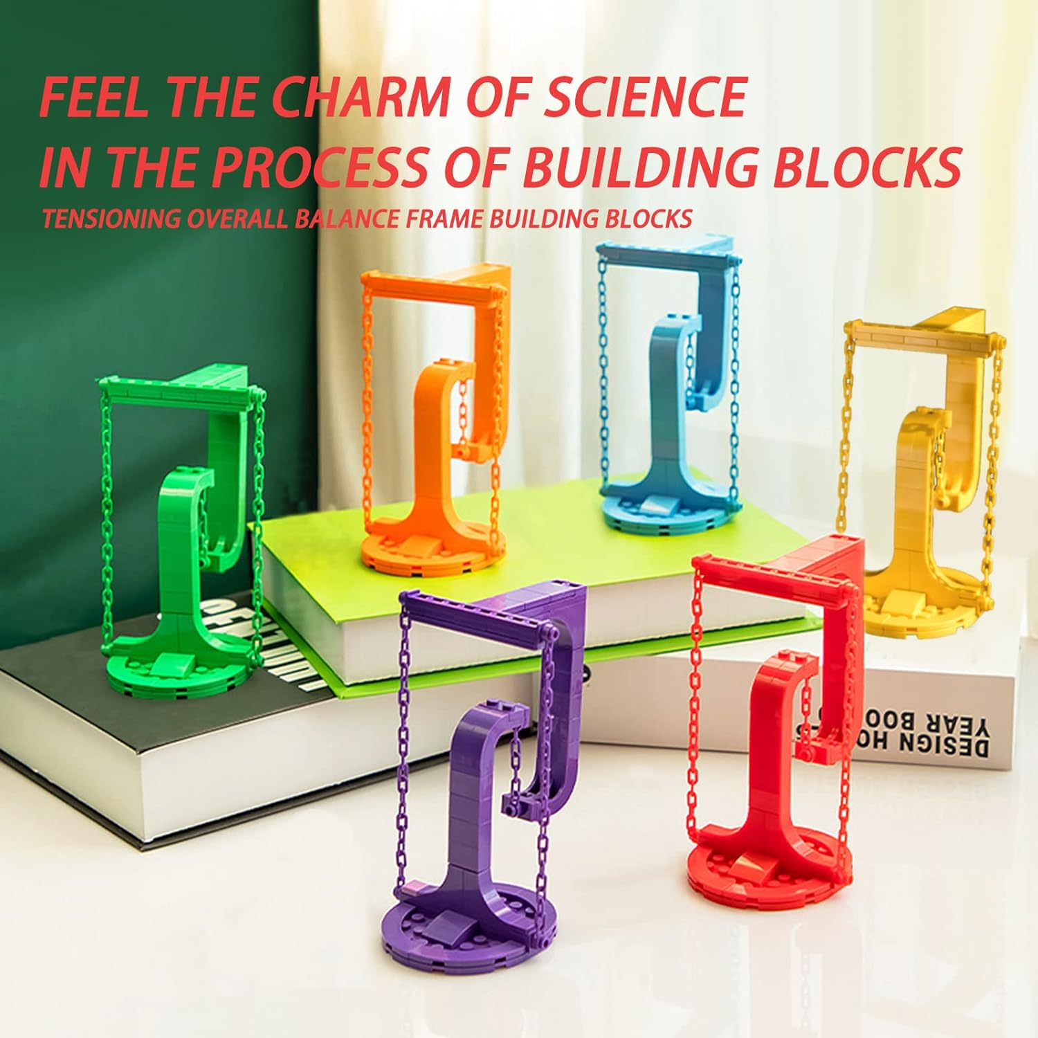 WINNER SPACE Tensegrity Structure Building Blocks Toys,Stem Creative Construction Tensegrity Building Set,Ideas Frame Model Kids Toys,Learning & Education Toy for Boys and Girls,Kids (66 Pcs,Blue)