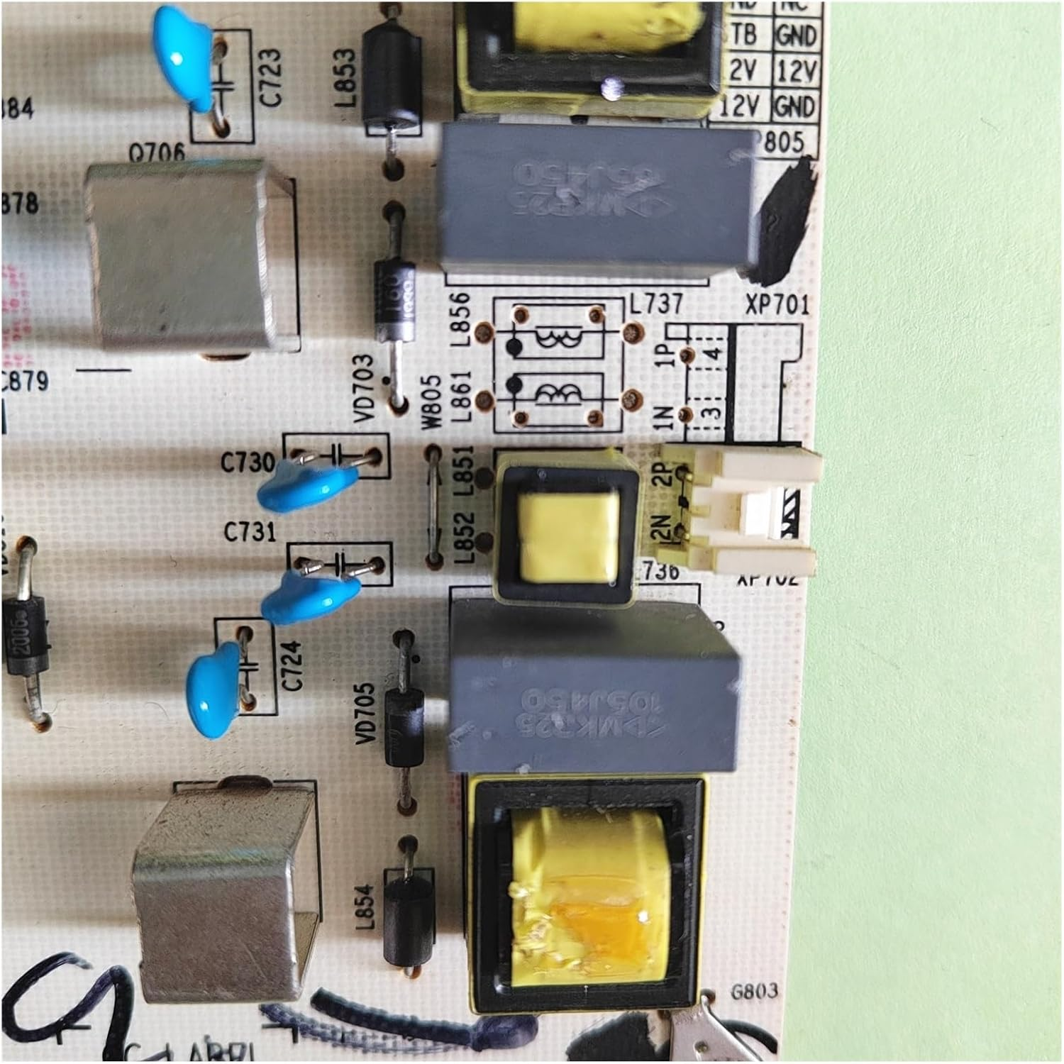 RSAG7.820.8349 Power Supply Board Accessories，For 58B7200UW 58H6550E H50B7500UK H58A6100 58Q7370U TV Repair Parts
