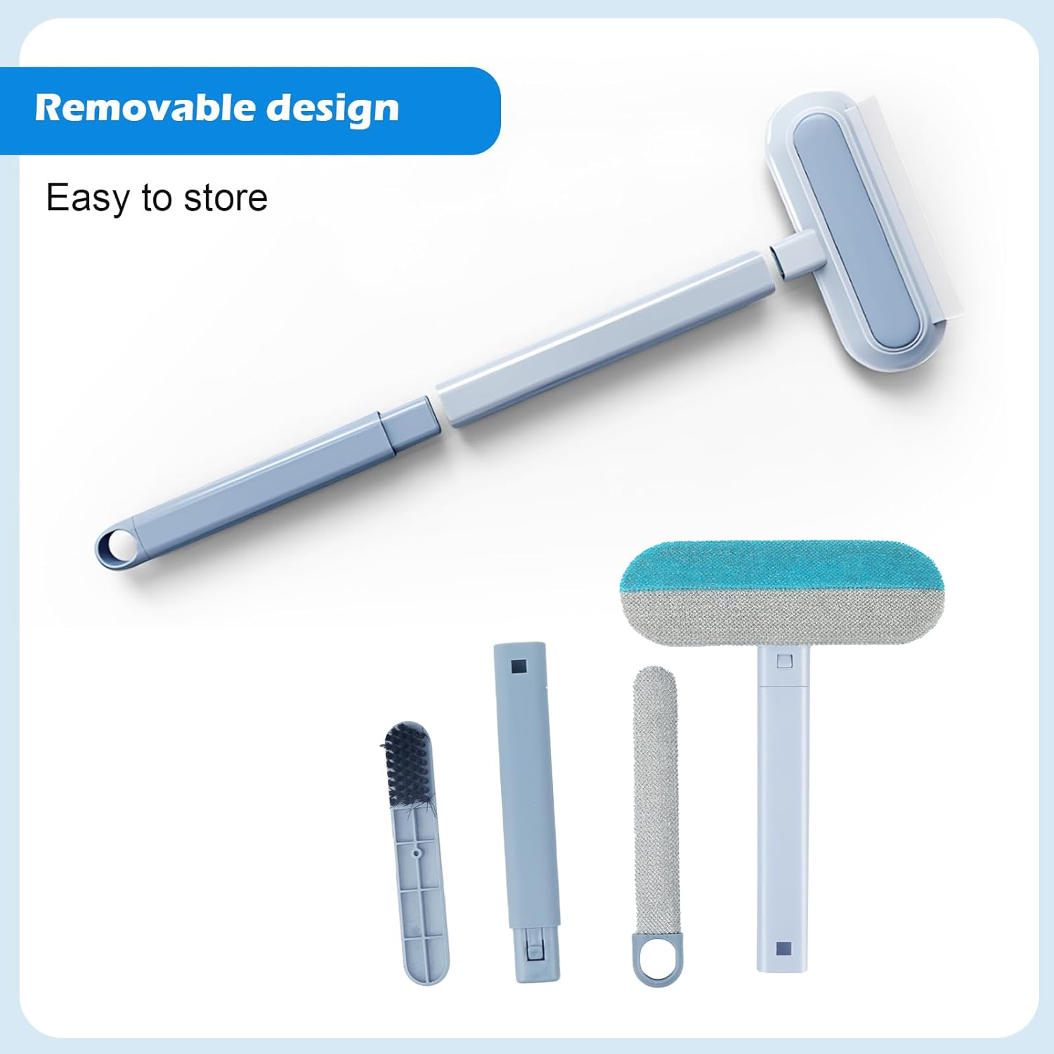 Eukyplace Multifunctional Pet Hair Remover, Reusable Magic Brush Pet Hair, Effective Lint Brush for Dog and Cat Hair - 17.3Inch Fur Removal Tool, Gentle on Couches, Clothes, Carpets, Bedding image number 3