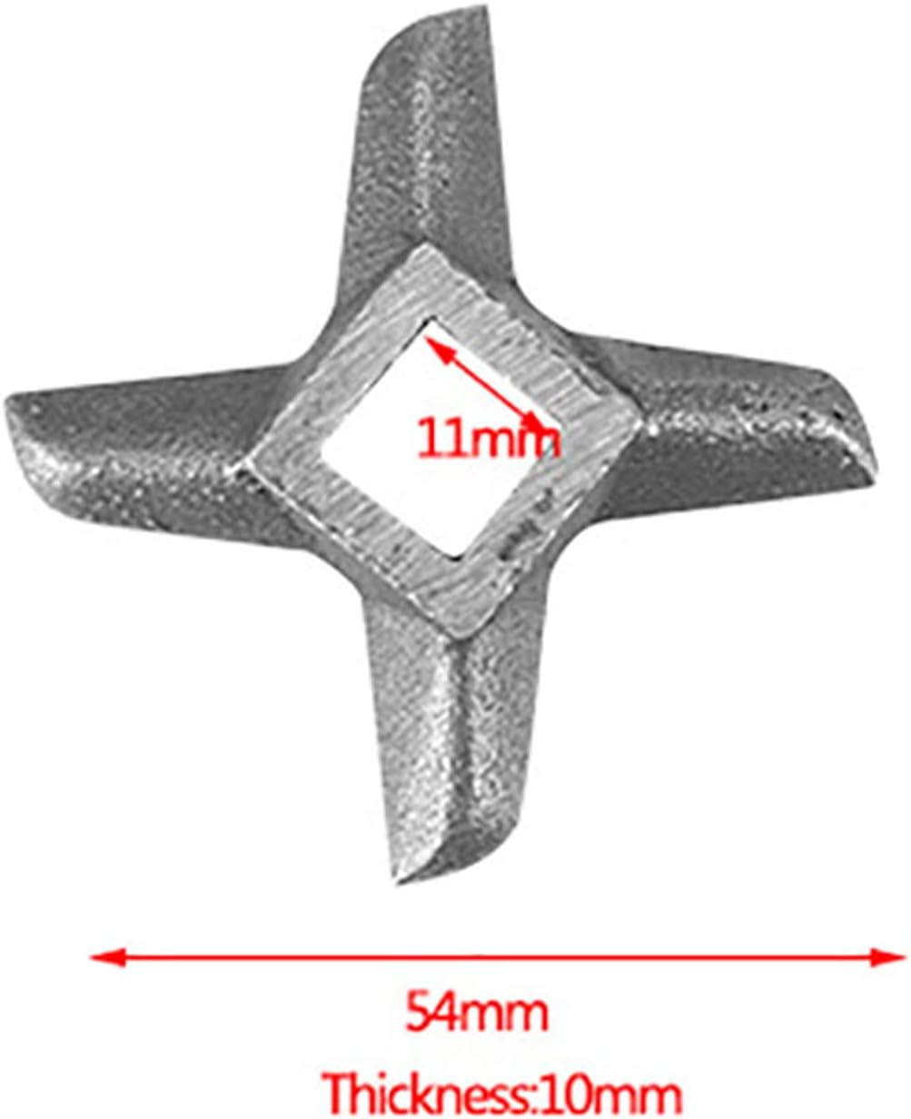 CHICIRIS Meat Grinder Blade, Meat Grinder Blades, Steel Kitchen, Food, Meat Grinder Blade, Meat Grinder, Cutting Part, Meat Grinder Blades Replacement for Home, Kitchen (No.8 57Mm/2.25 Inch /