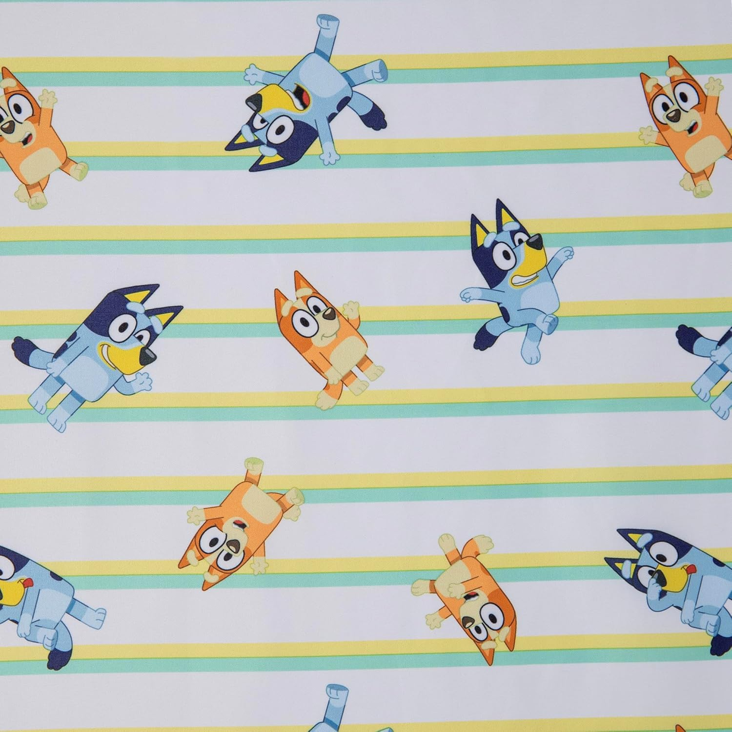 Bluey 4 Piece Toddler Bedding Set &ndash; Includes Comforter, Sheet Set &ndash; Fitted + Top Sheet + Reversible Pillowcase for Boys or Girls Bed, Blue image number 6