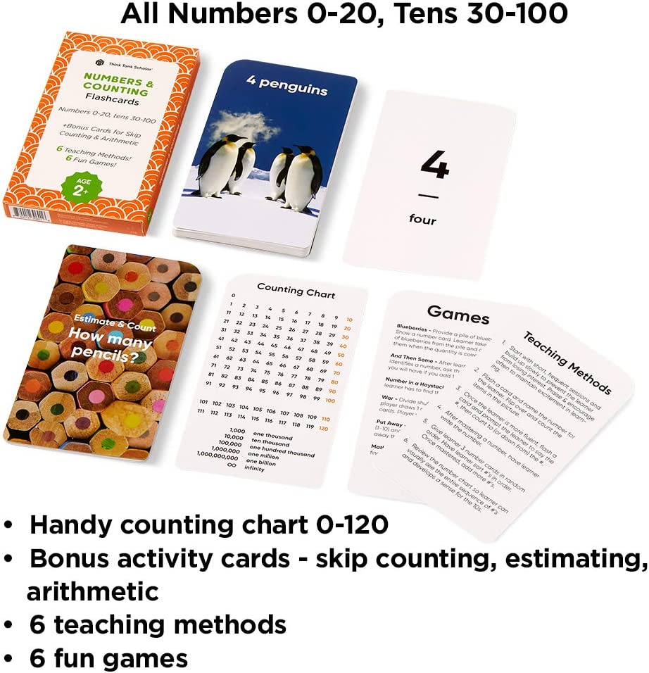 Preschool Flash Cards Learning Bundle - Alphabet, Numbers, Colors, Shapes, First Words, & Rhyming for Toddlers Ages 2-6 image number 6