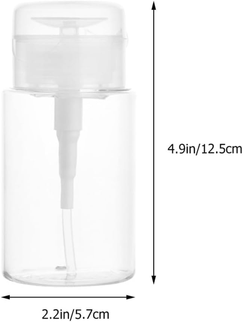 OSALADI 100Ml Travel Pump Bottle for Cosmetics Refillable Empty Lotion Container with Press Pump for Foundation and Skincare Storage image number 3